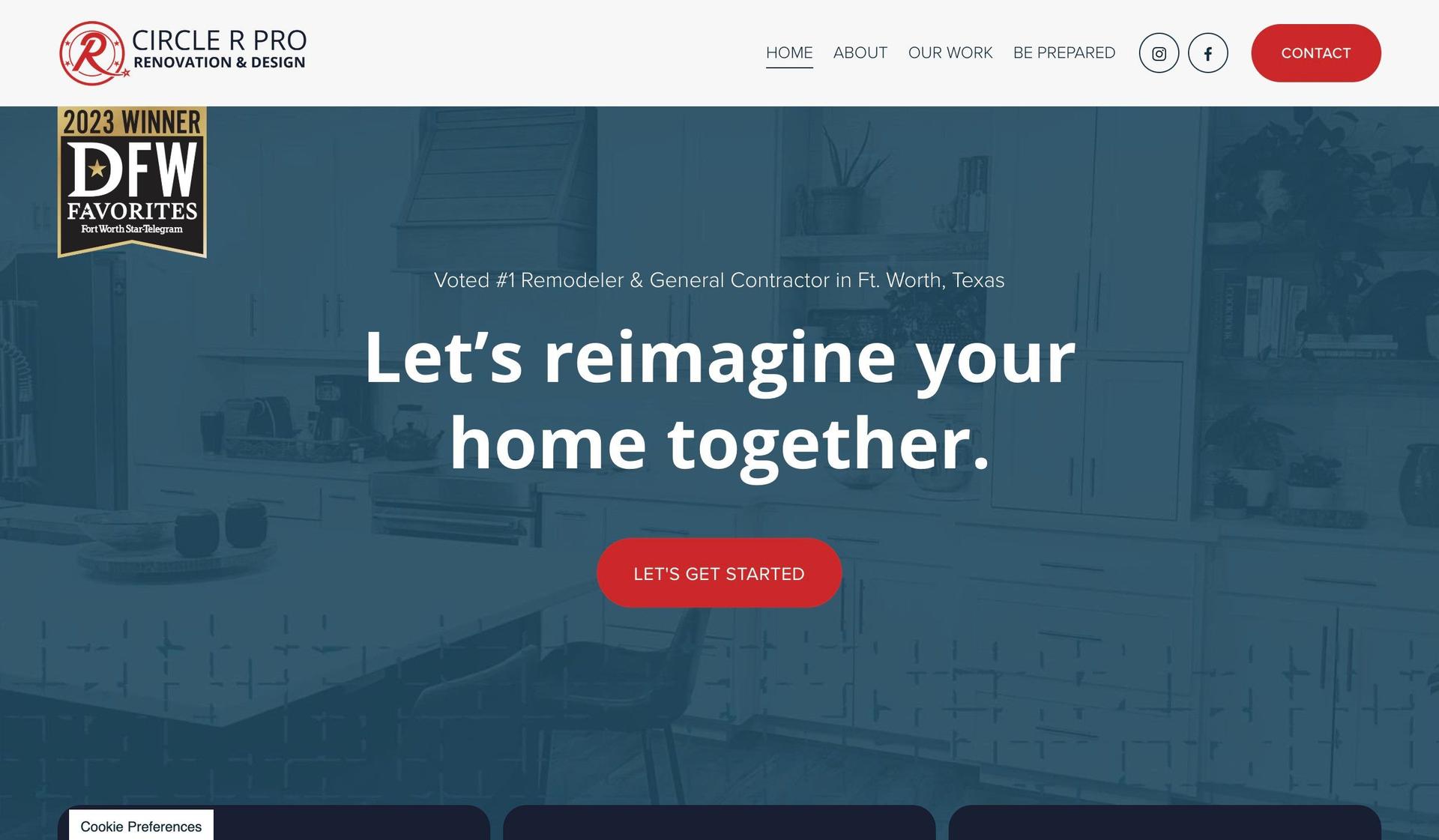 Circle R Pro-restoration website examples