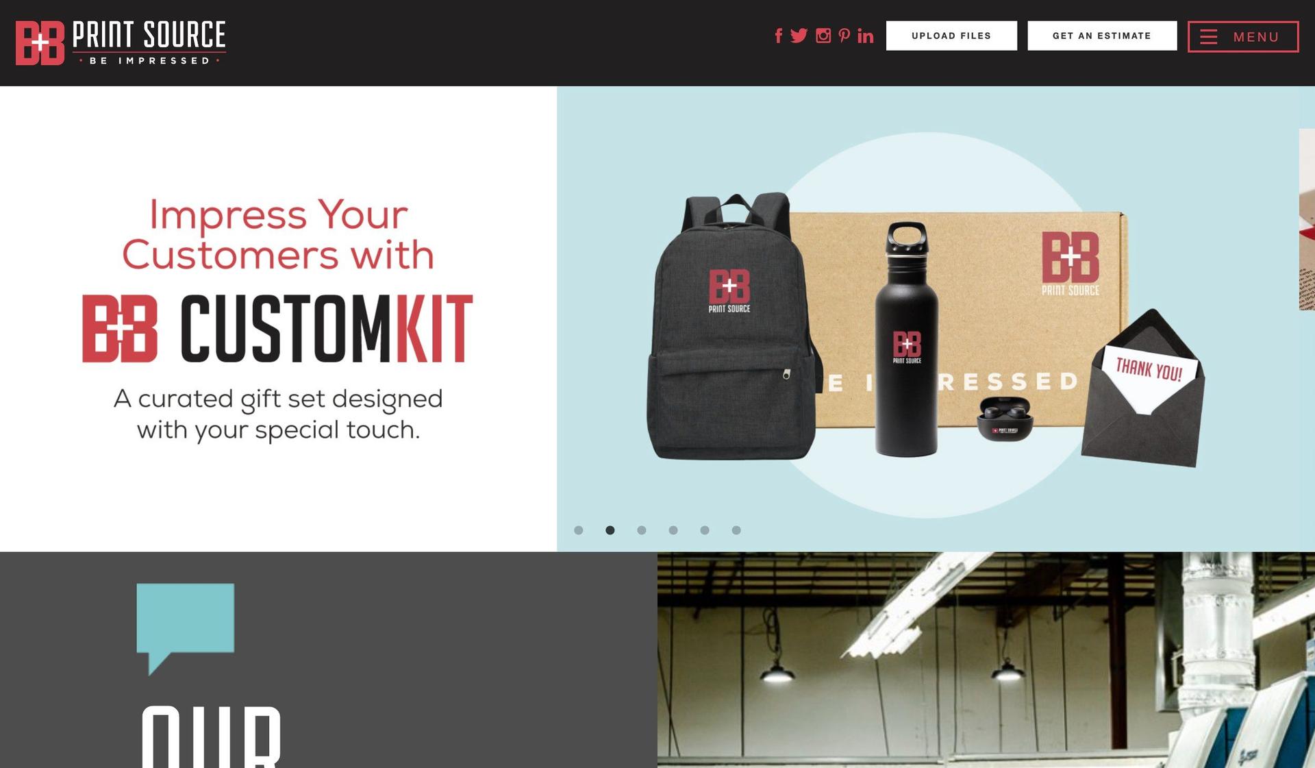 BB Printsource-packaging websites