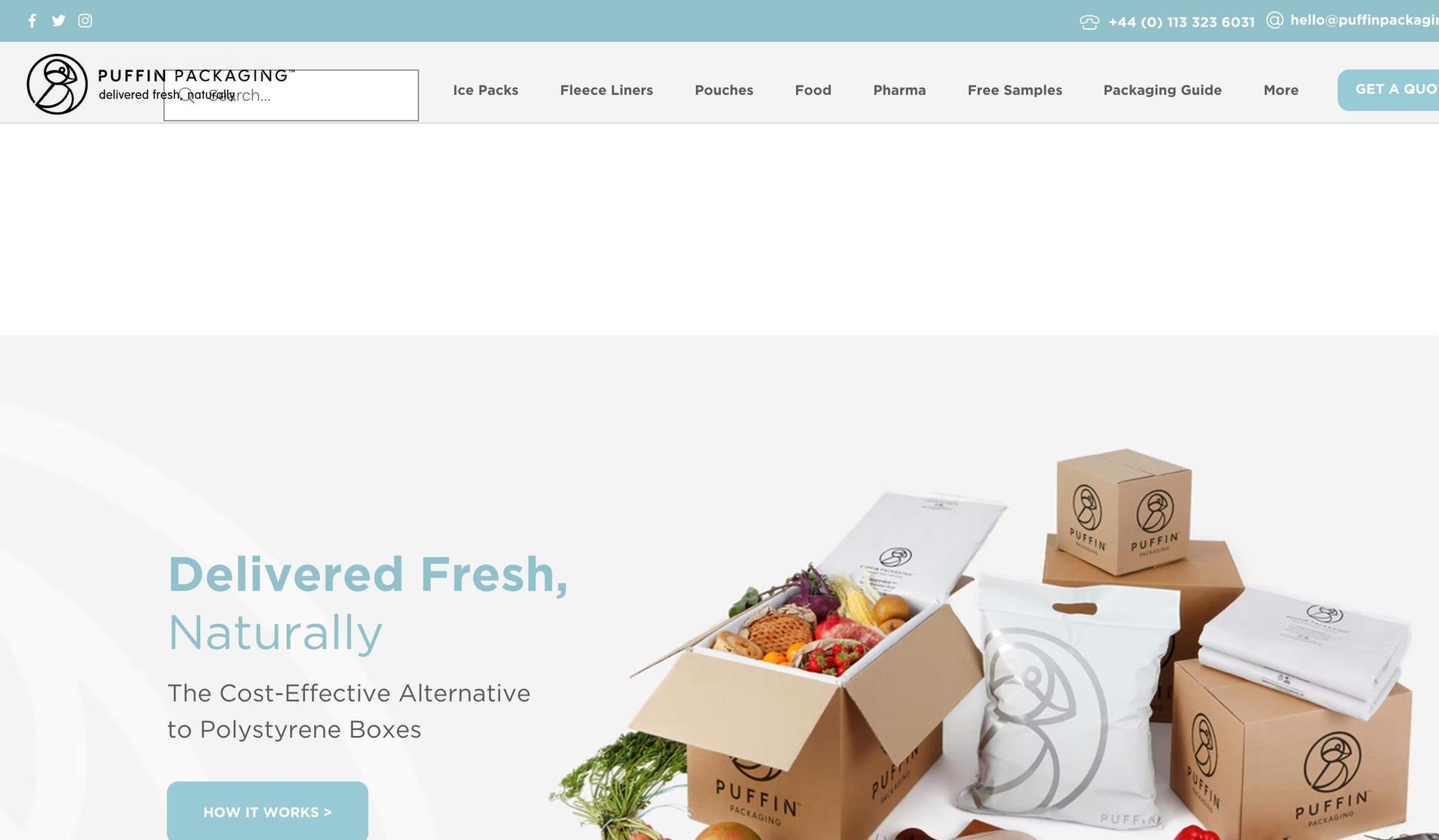 Puffin Packaging-packaging websites