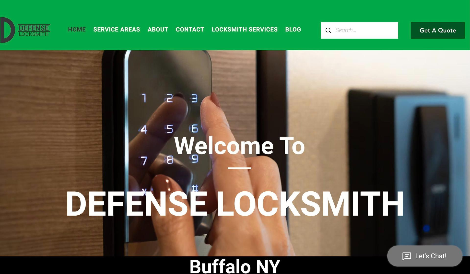 Defense Locksmith-locksmith websites