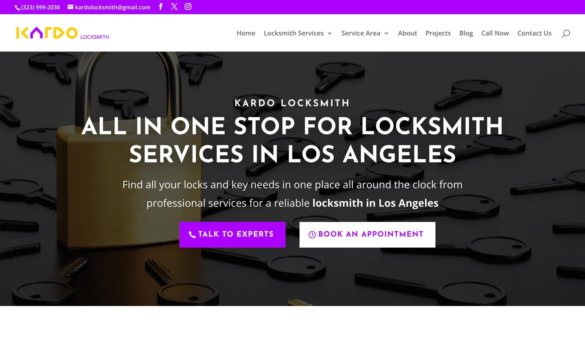 Kardo Locksmith-locksmith websites