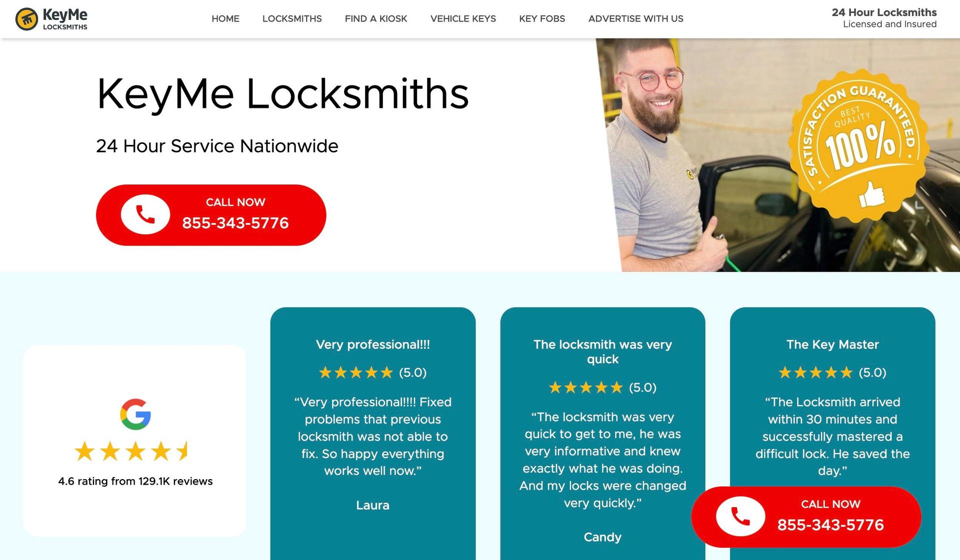 KeyMe-locksmith websites