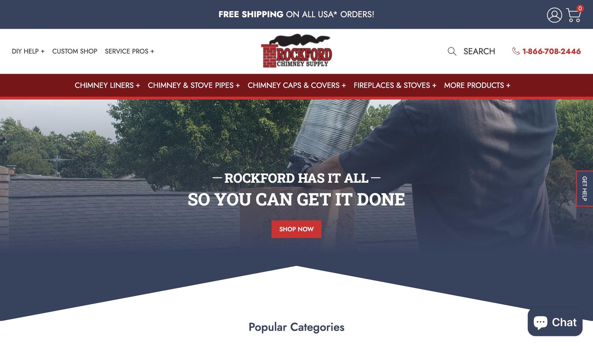 Rockford Chimney Supply-chimney repair websites