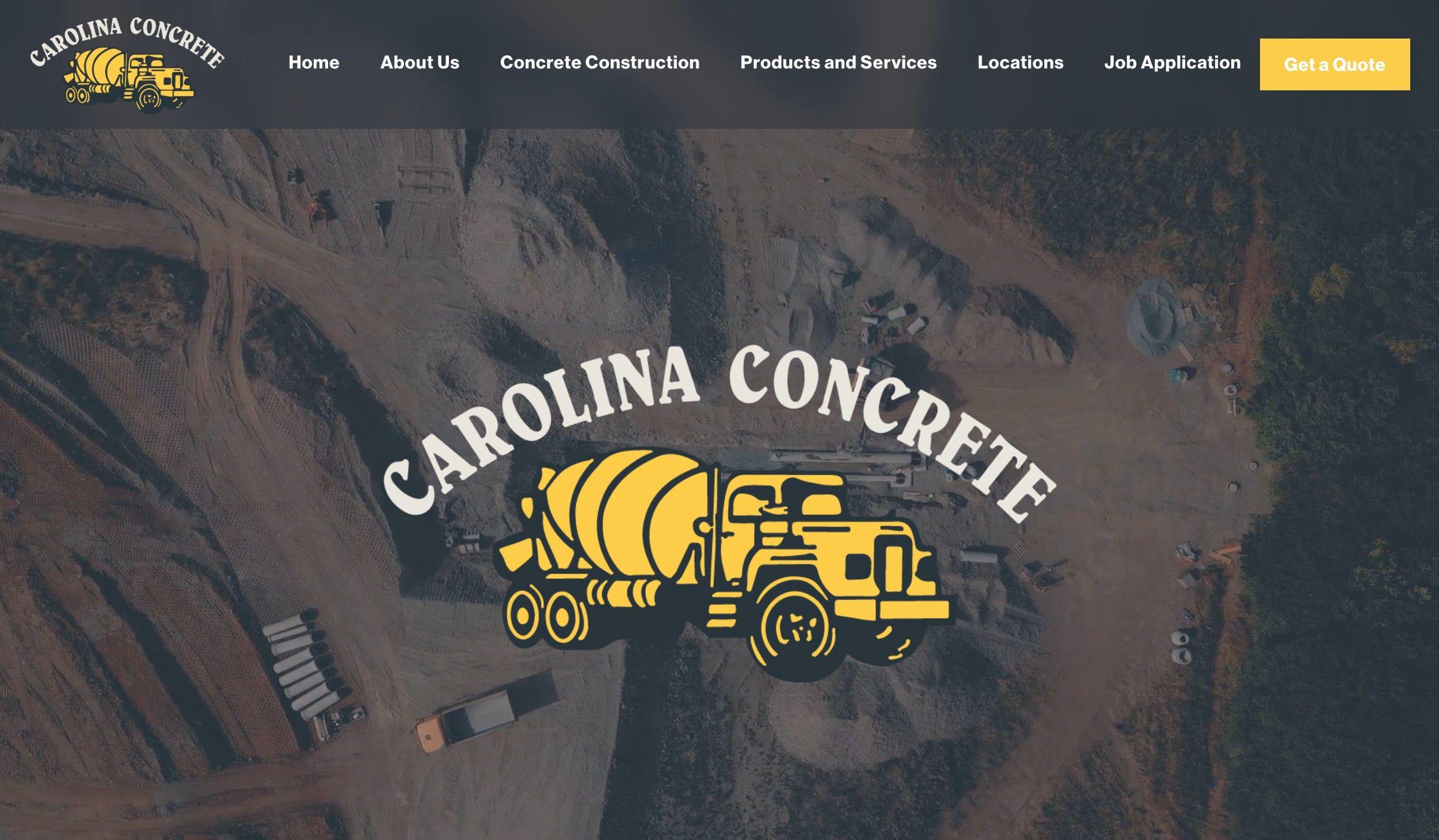 concrete websites
