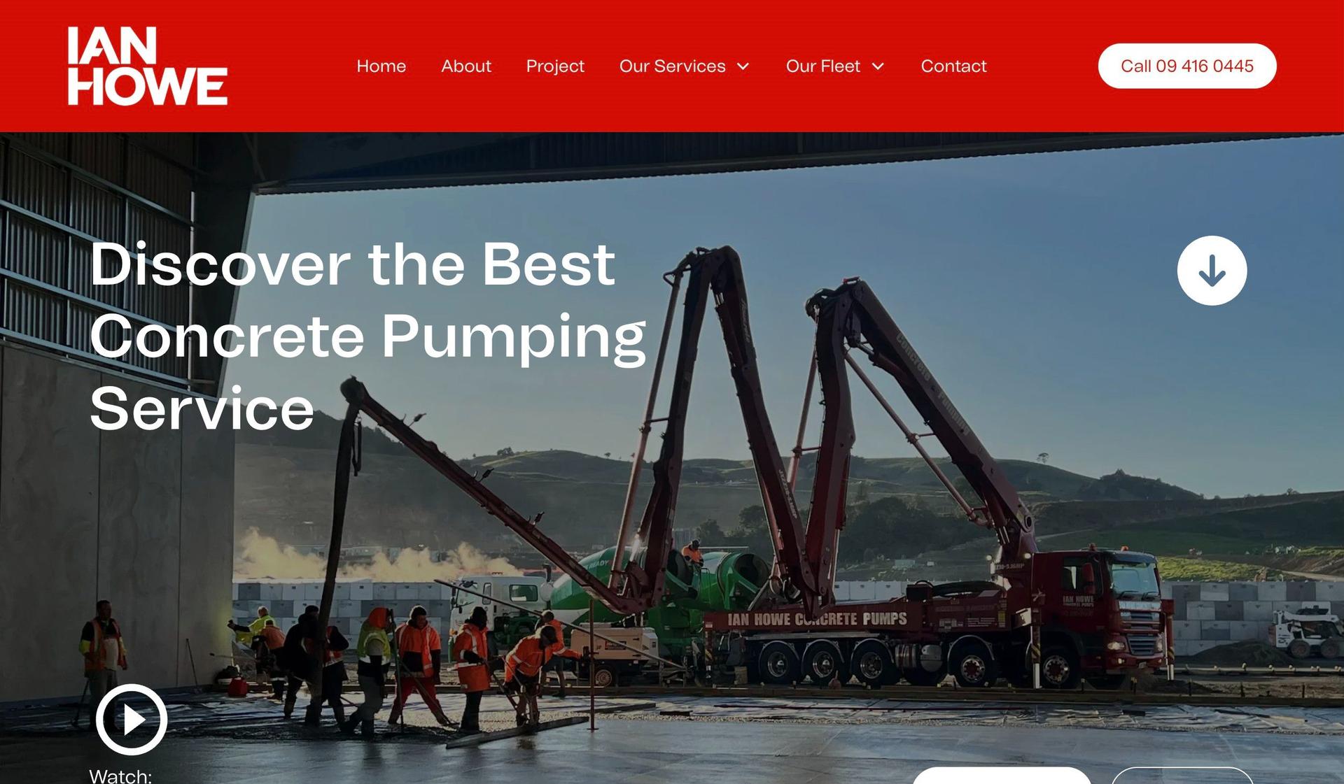 Ian Howe Concrete-concrete websites