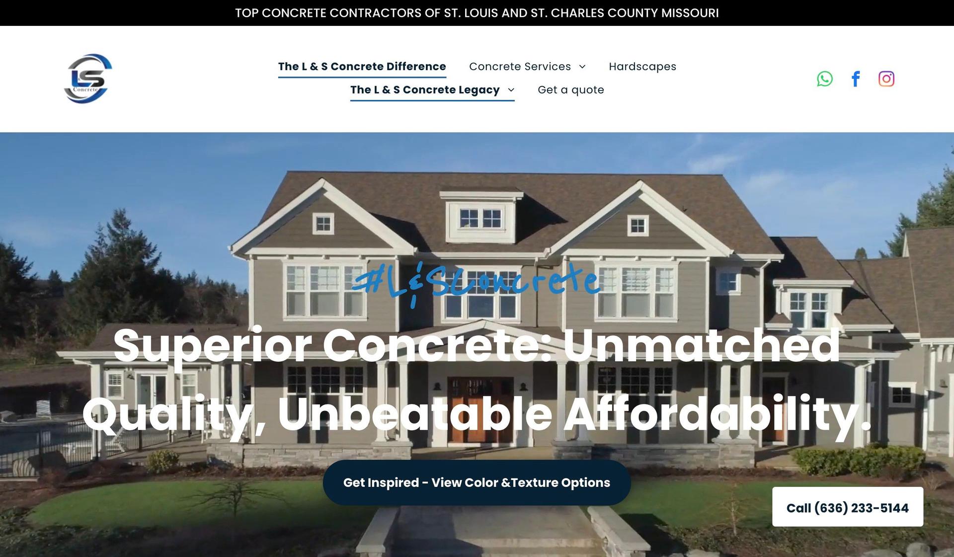 Lands Concrete-concrete websites