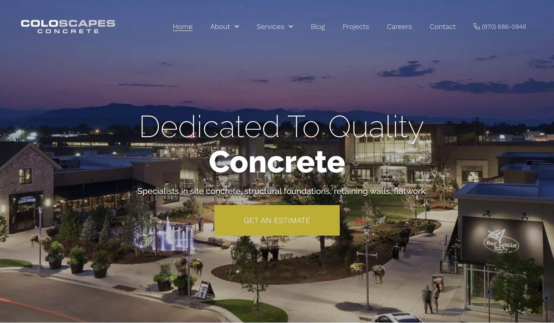 Coloscapes Concrete-concrete websites