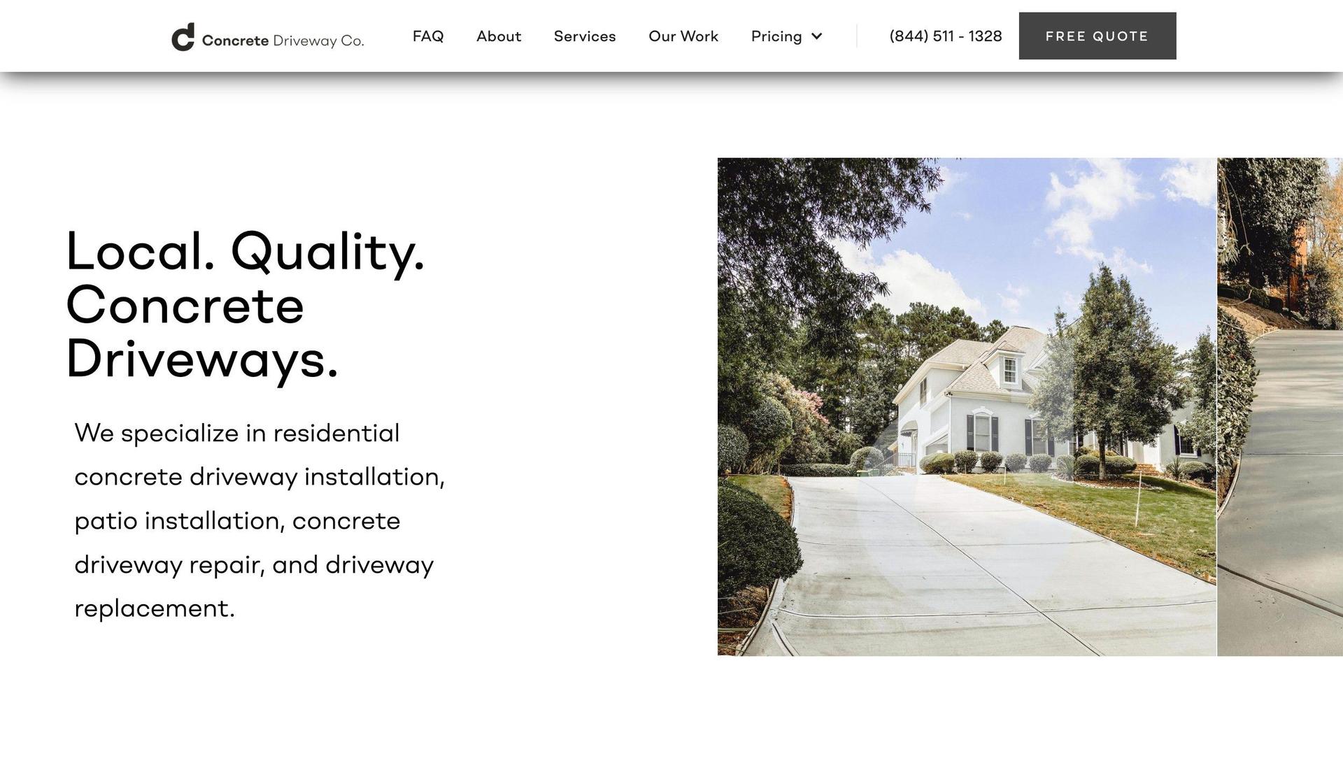 Concrete Driveway-concrete websites