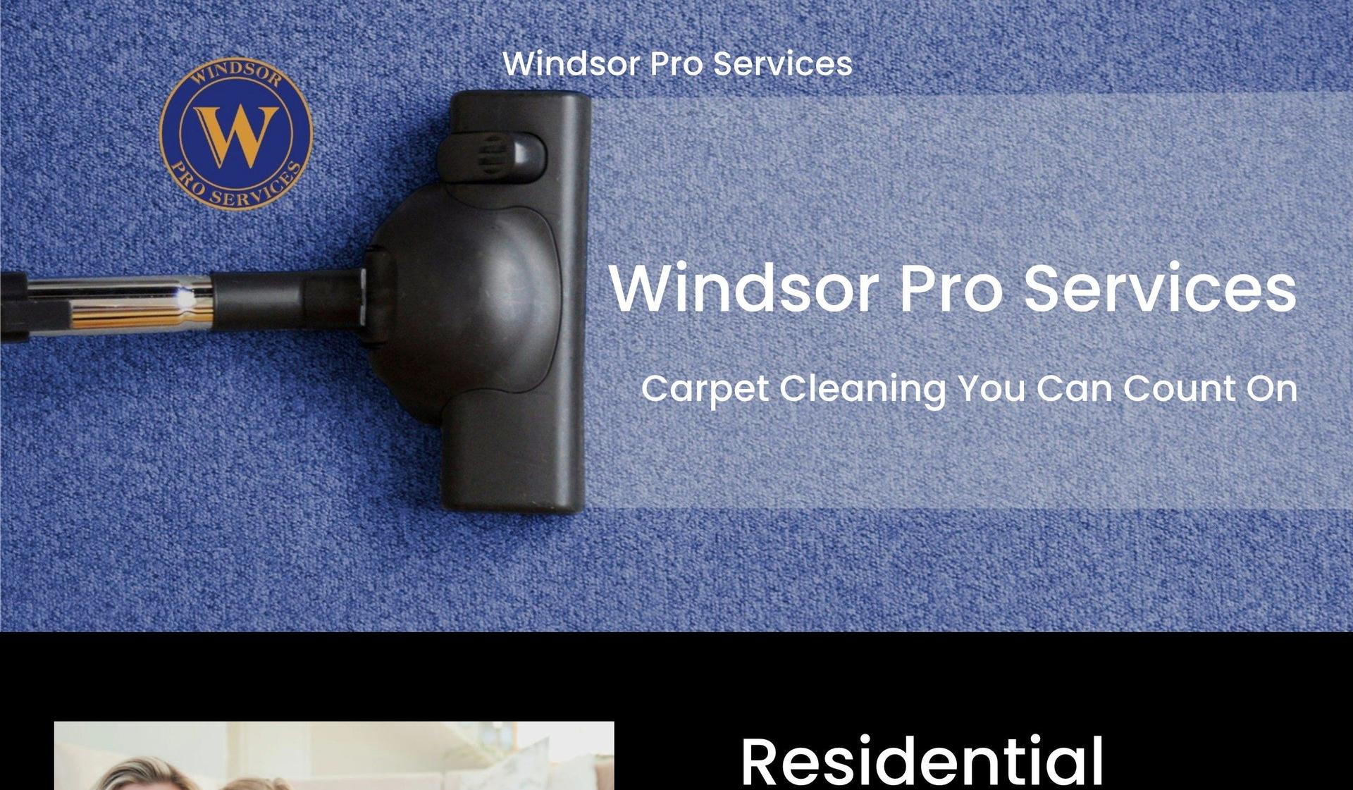 Windsor Pro Services-carpet cleaning websites