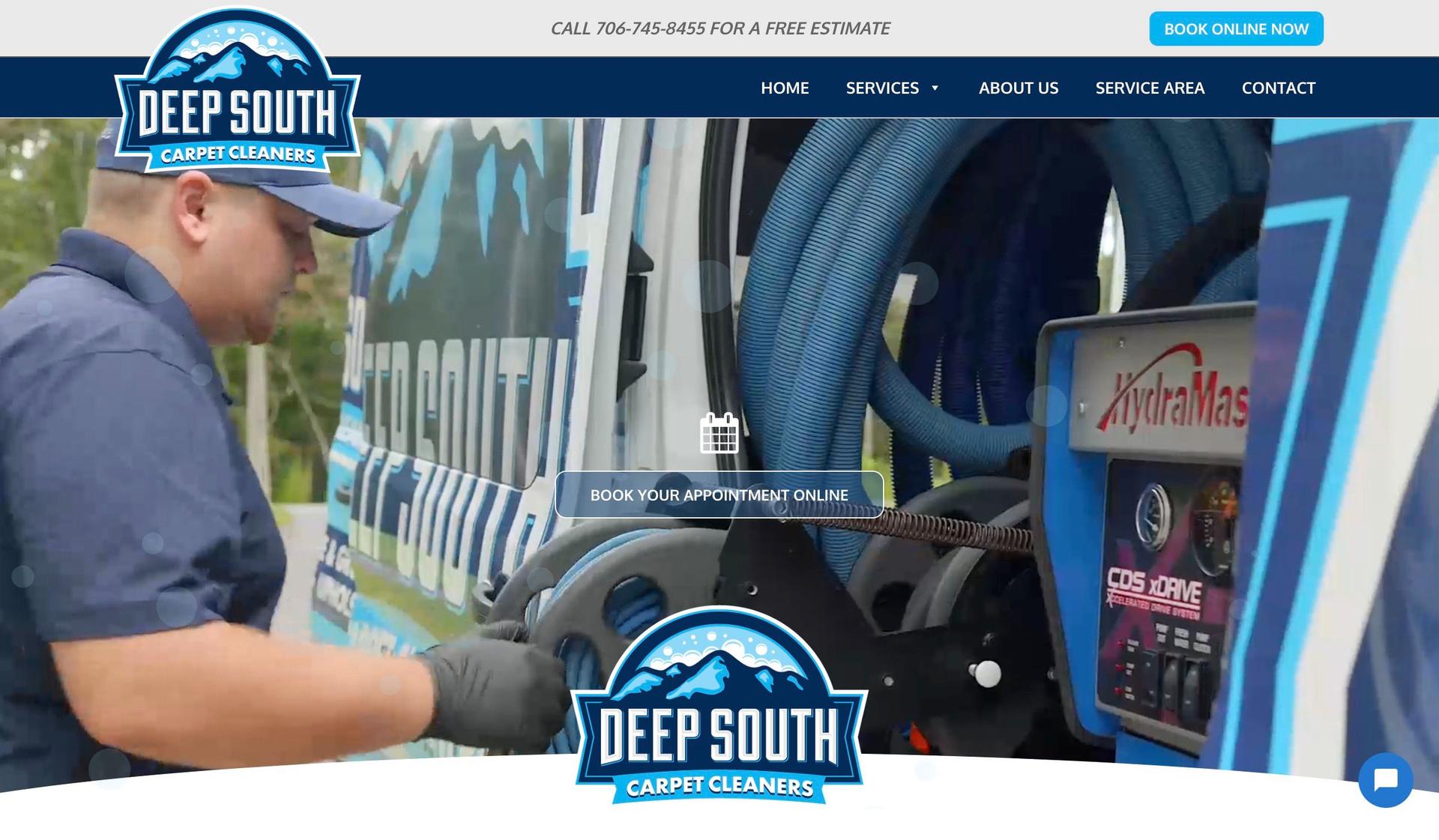 Deep South Carpet Cleaners-carpet cleaning websites