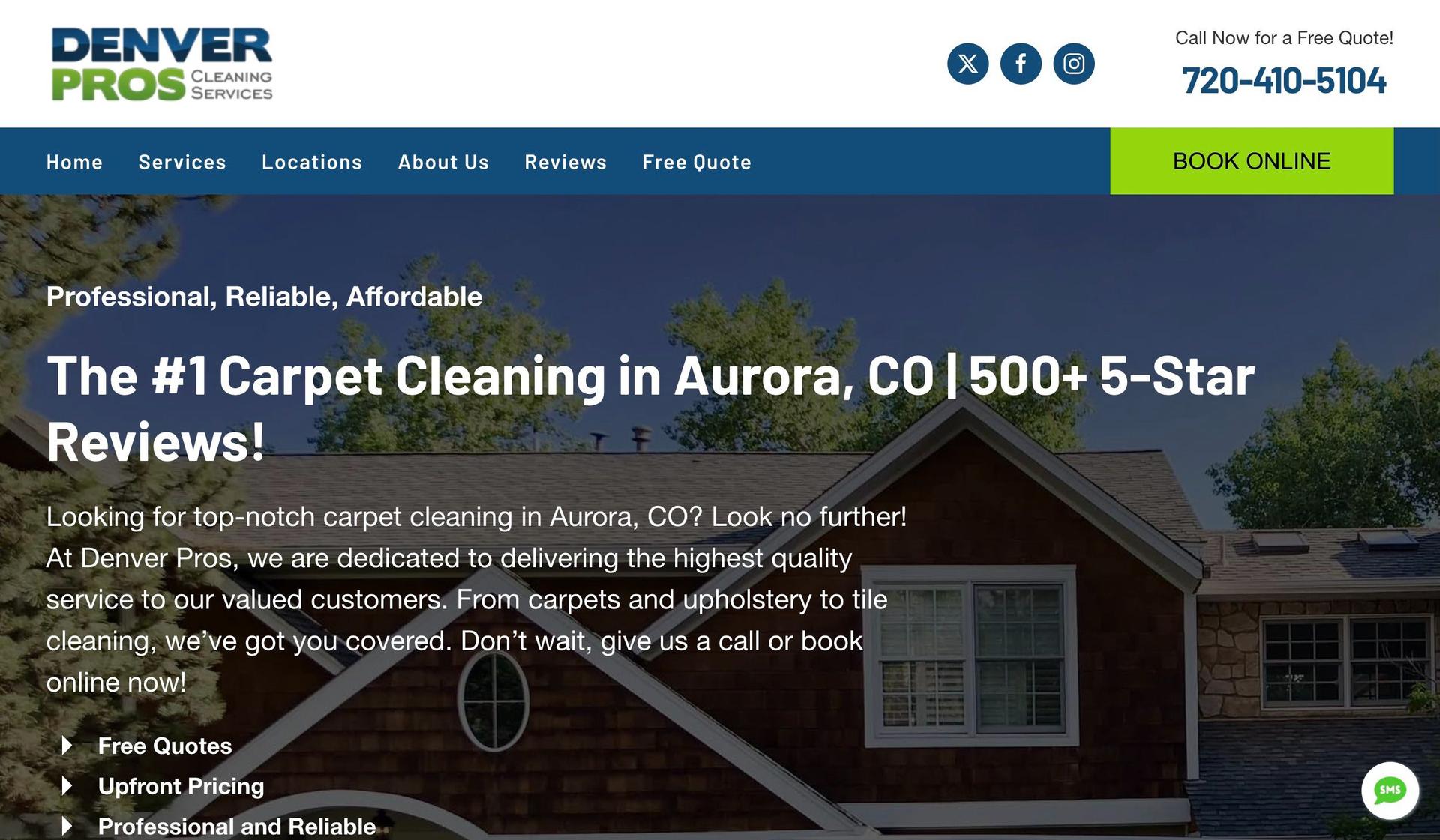 Denver Pros-carpet cleaning websites