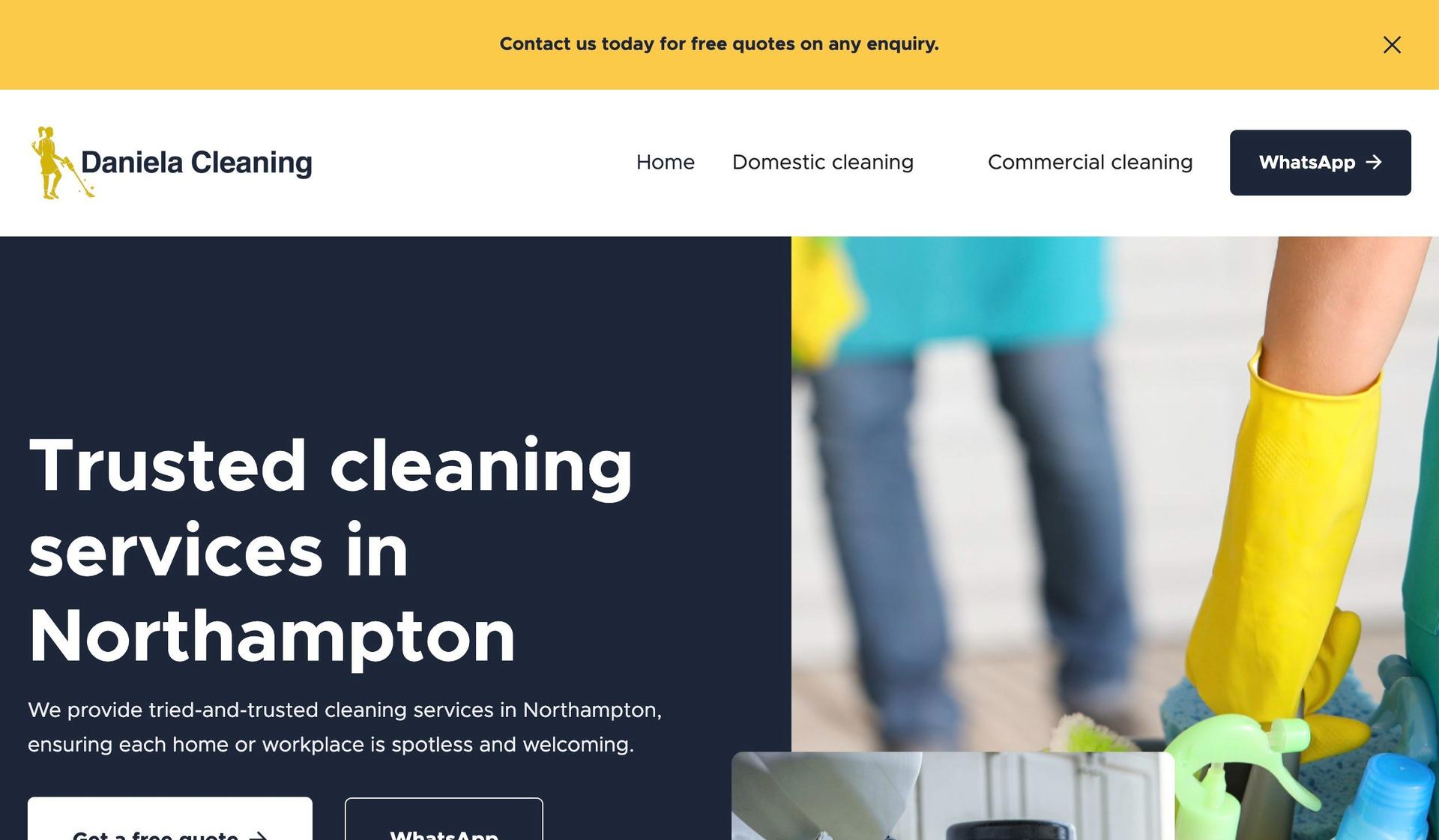 Daniela Cleaning-carpet cleaning websites