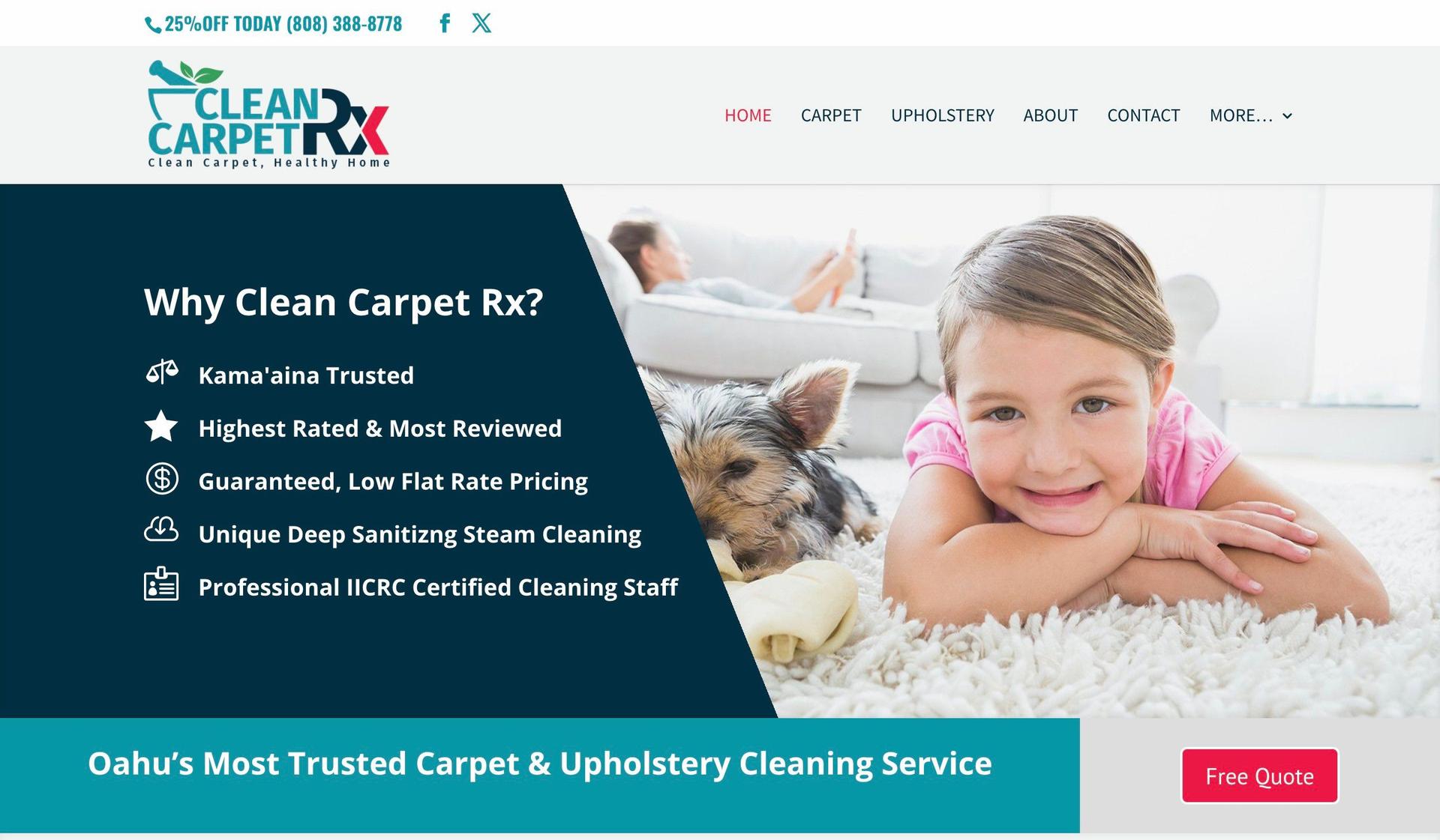 Clean Carpet RX-carpet cleaning websites