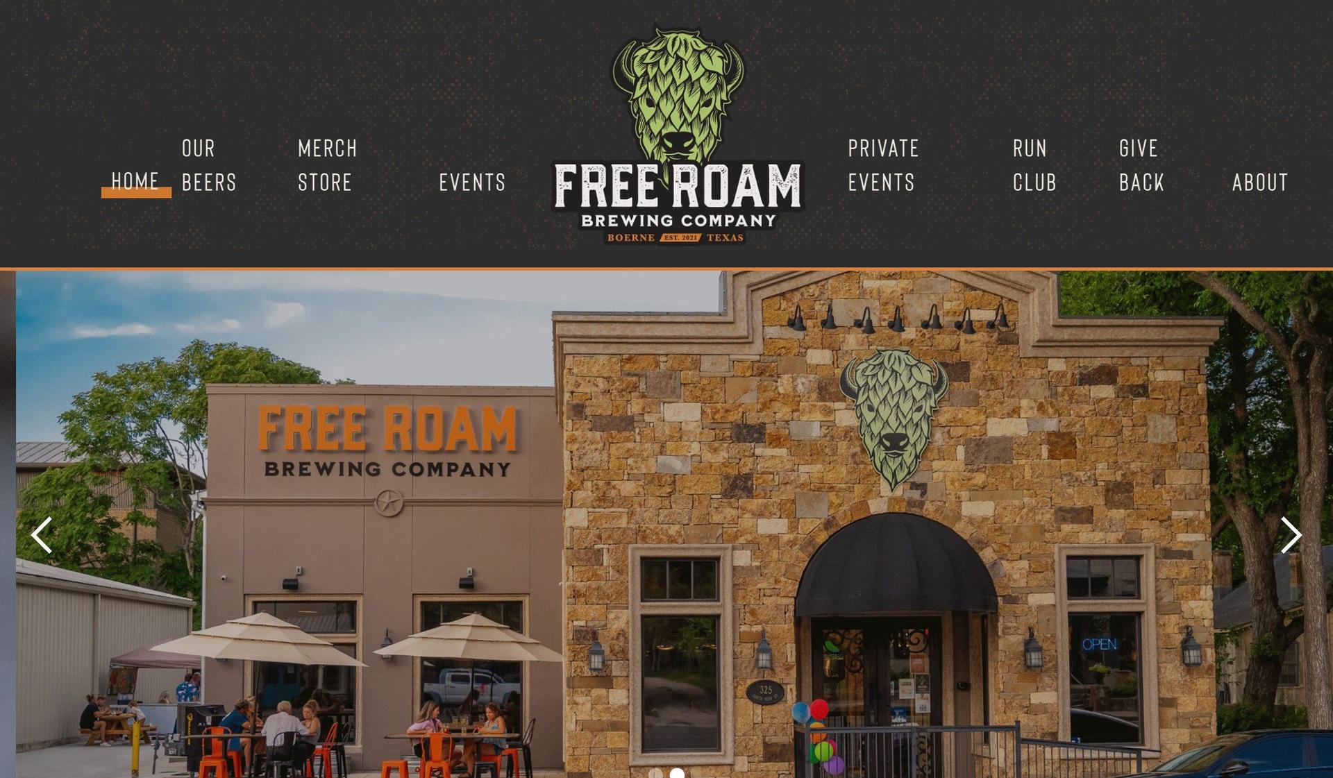 Free Roam Brewing-brewery websites