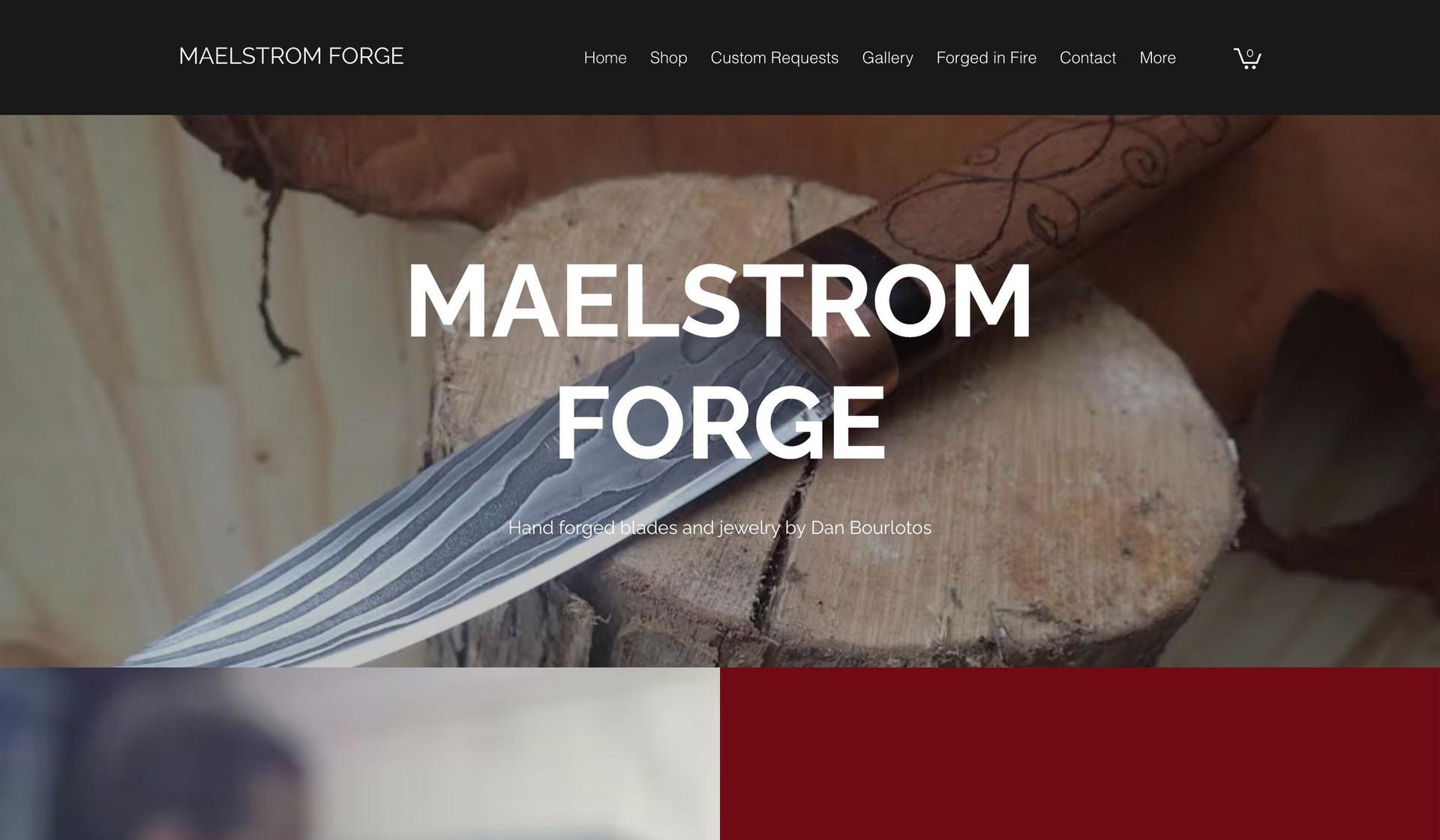 Maelstrom Forge Blades-blacksmith websites