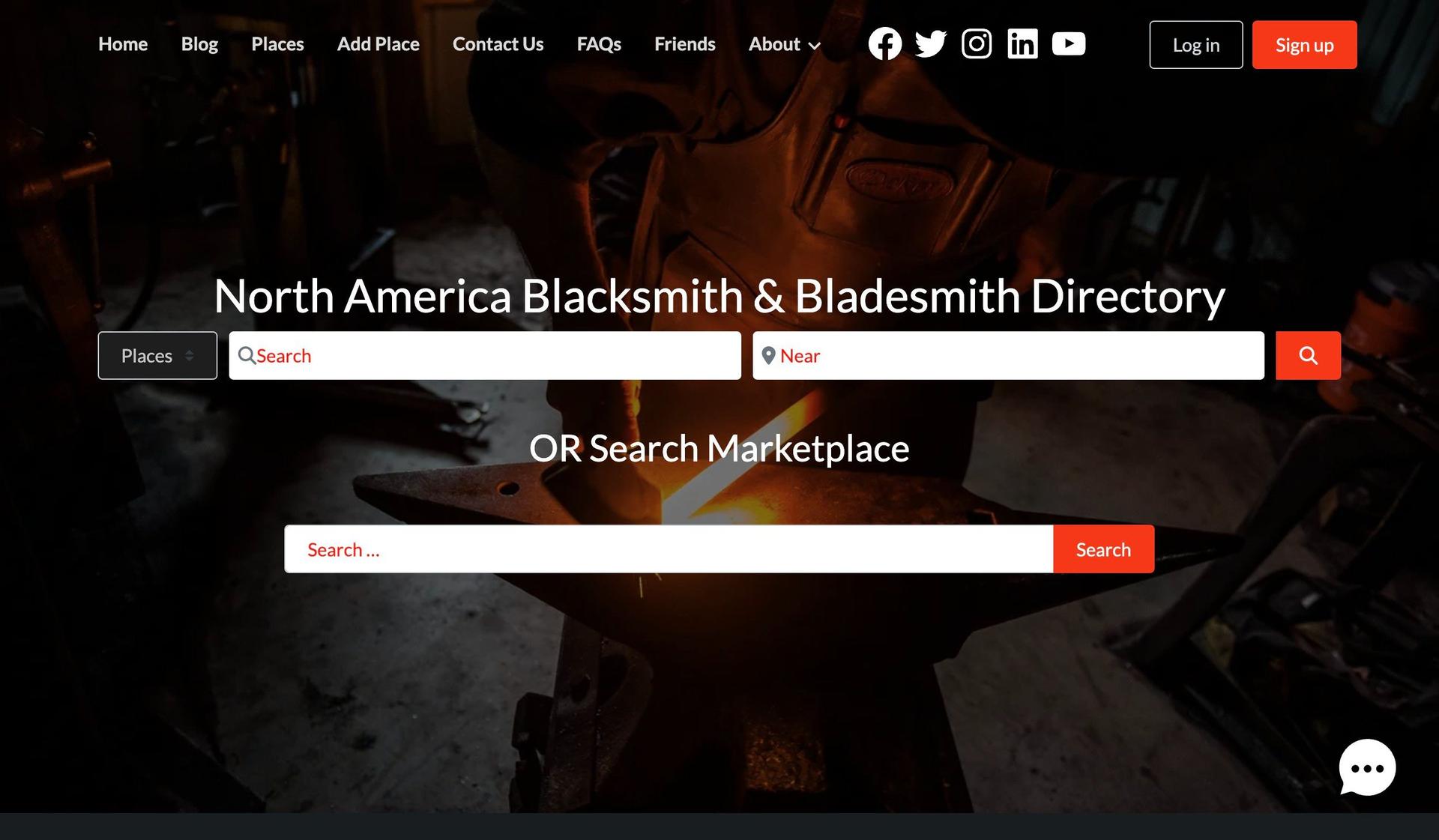 SmithList-blacksmith websites