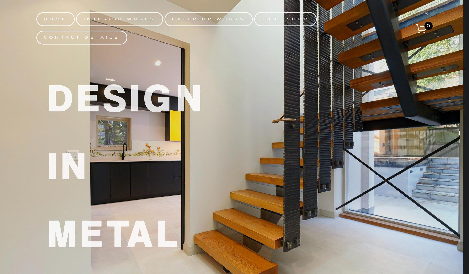 Design in Metal-blacksmith websites