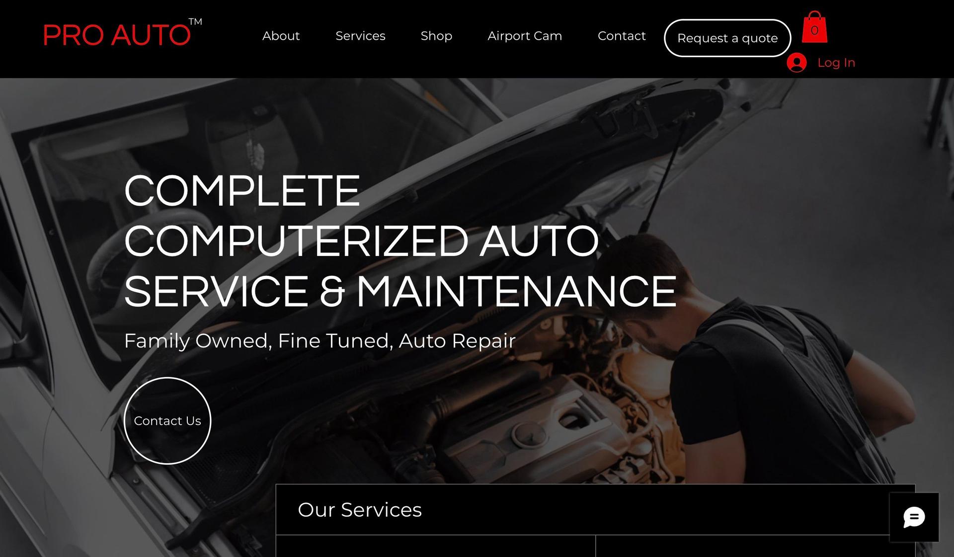 Pro Auto-auto repair websites