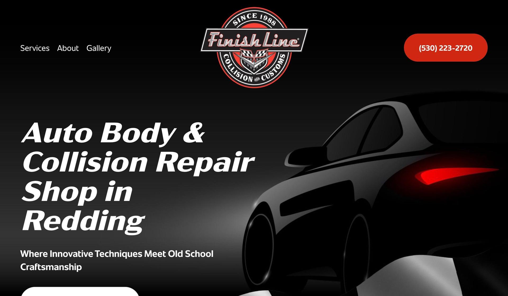 Finish Line Redding-auto repair websites