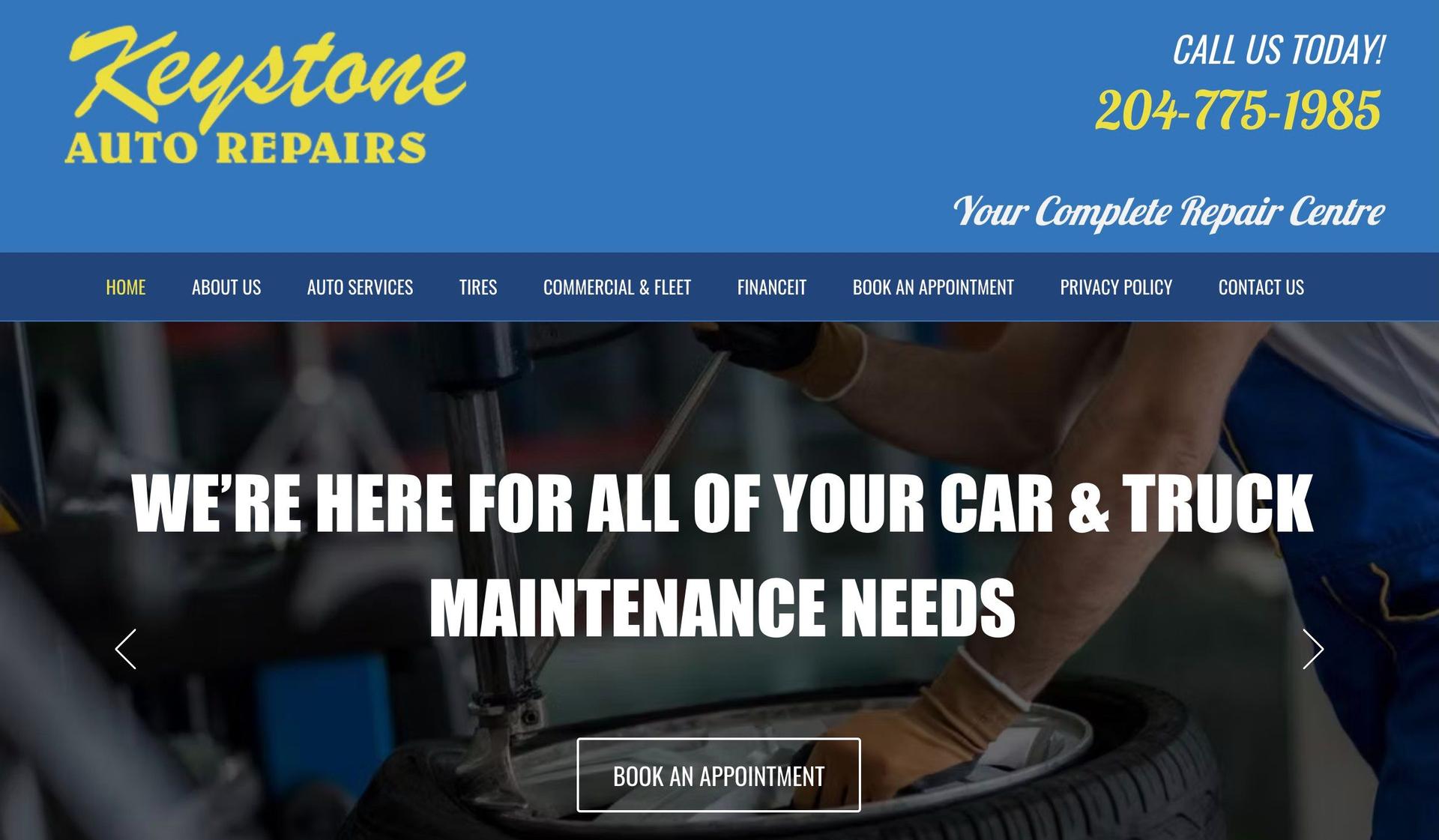 Keystone Auto Repairs-auto repair websites