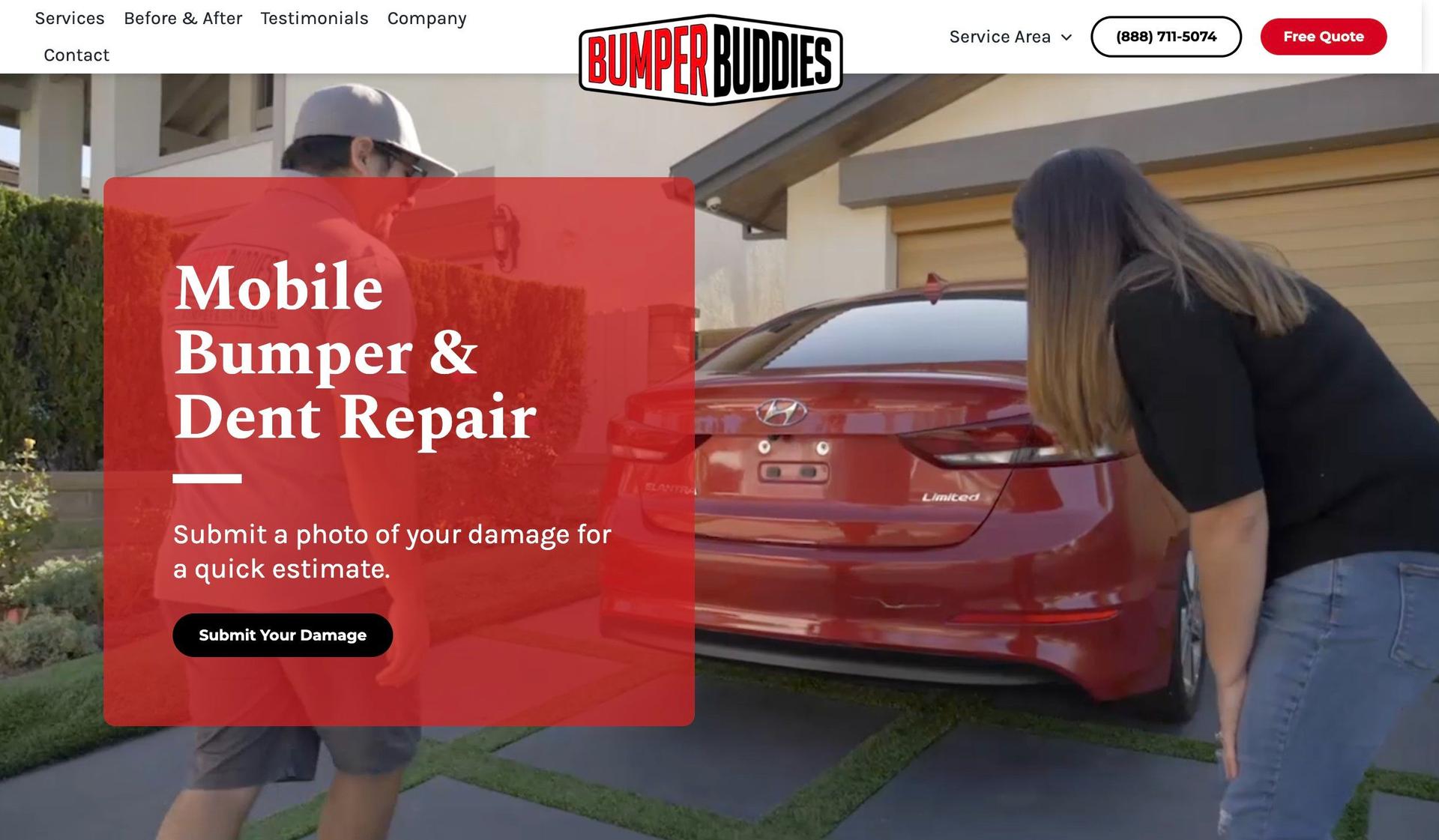 Bumper Buddies-auto repair websites