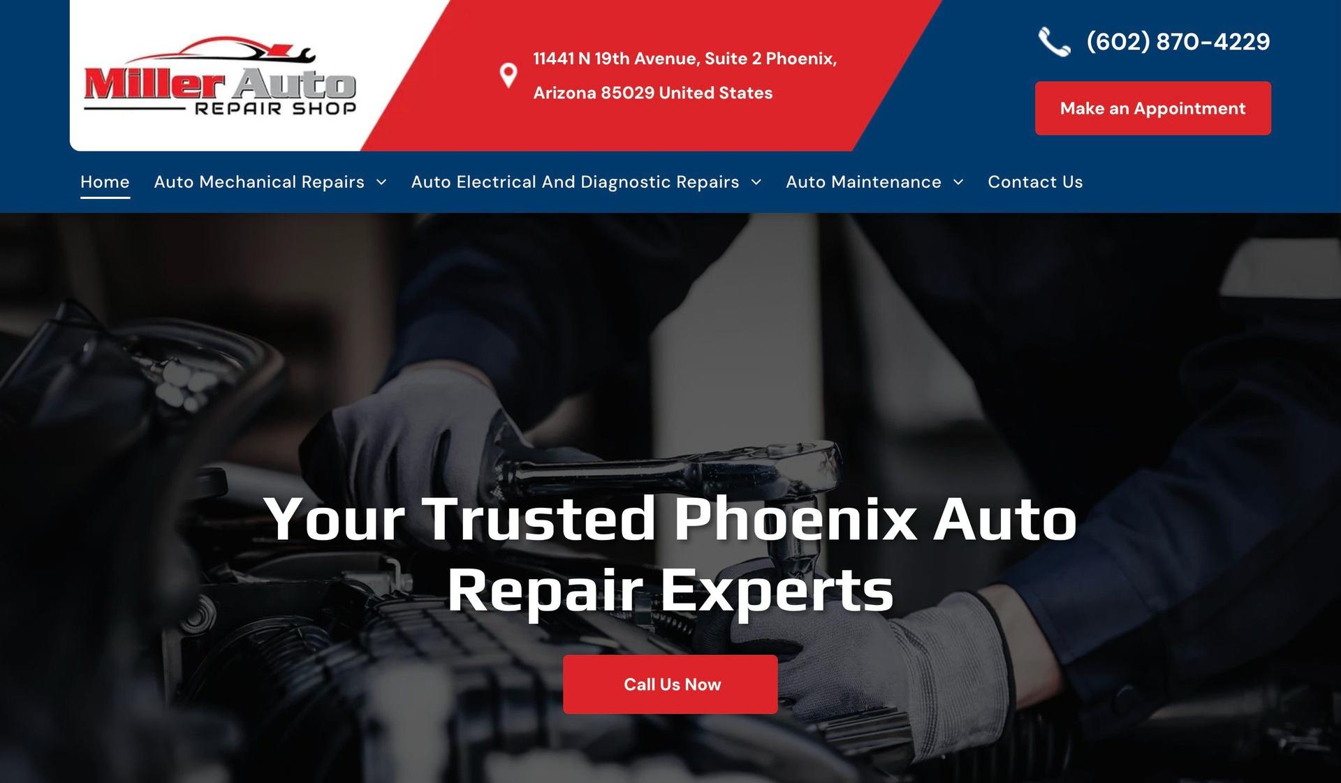 Miller Auto Repair Shop-auto repair websites