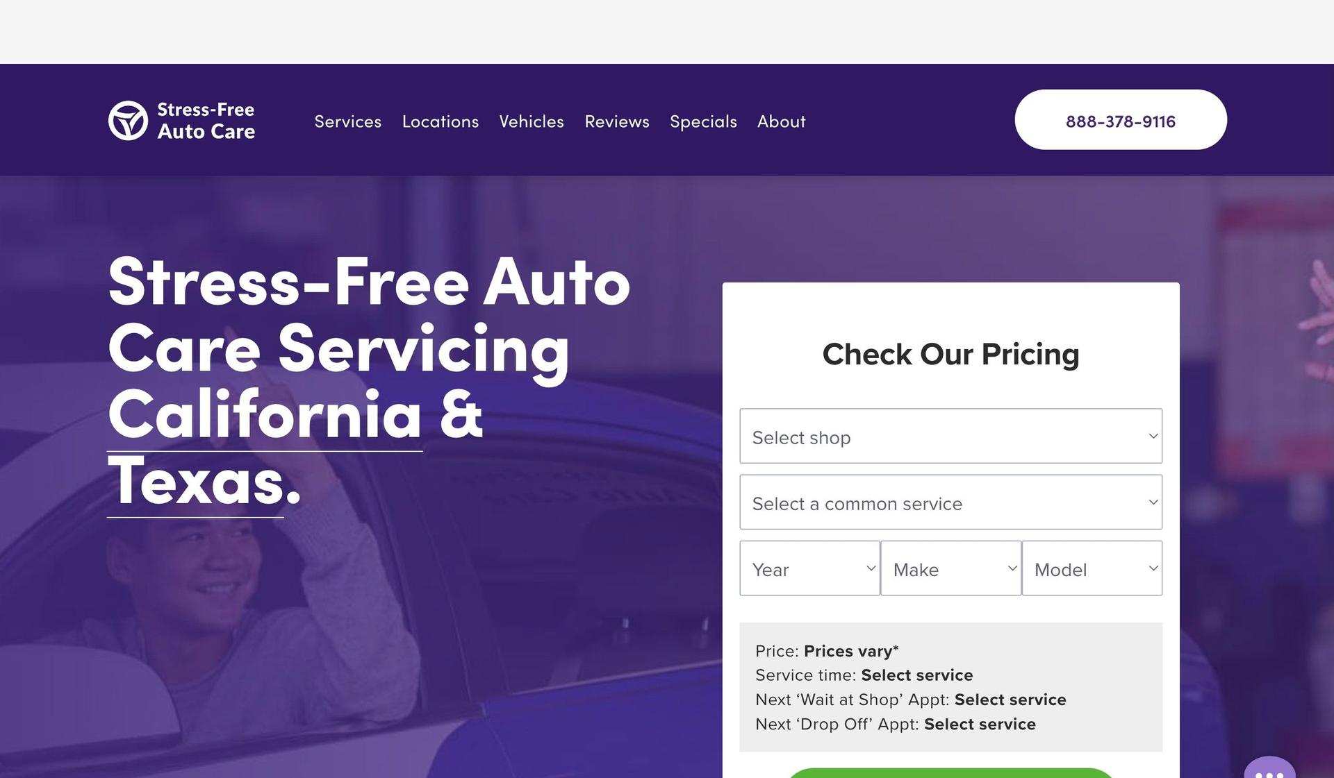 Stress Free Auto Care-auto repair websites