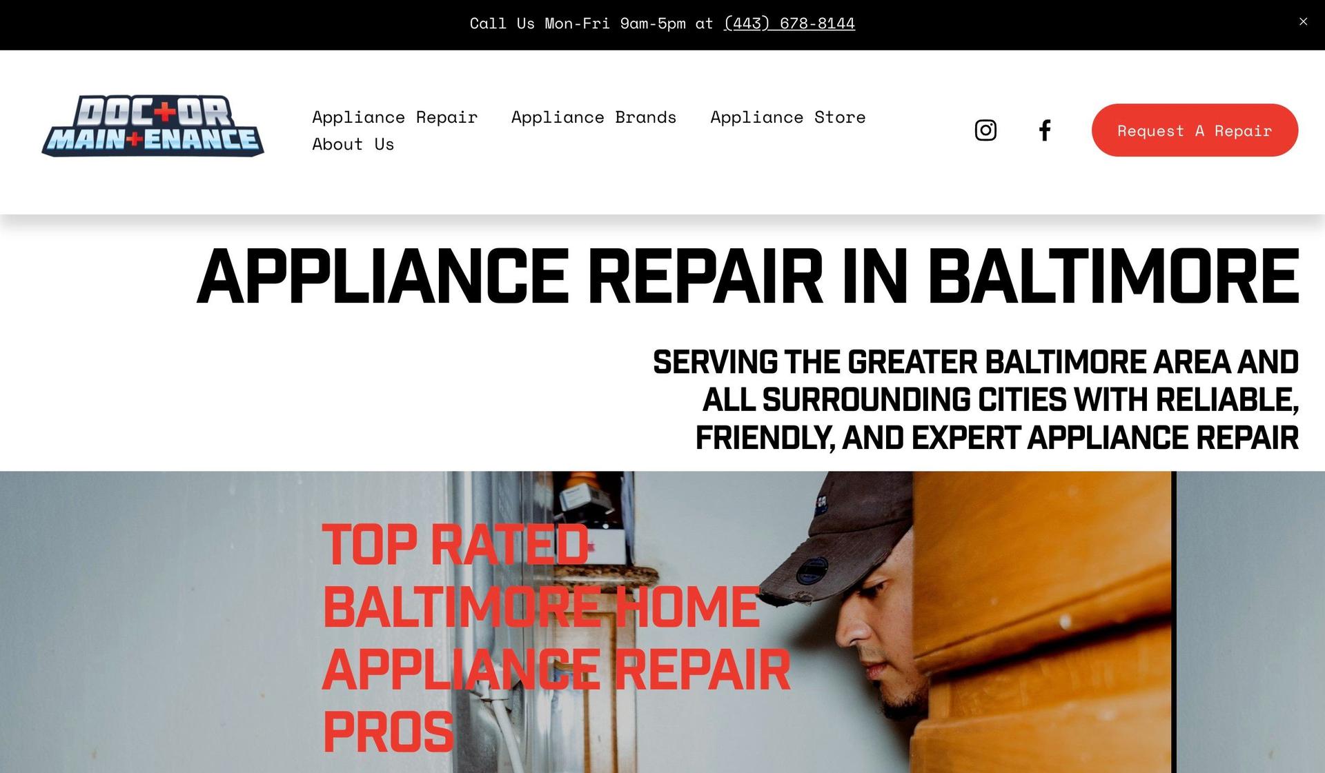 Doctor Maintenance-appliance repair websites