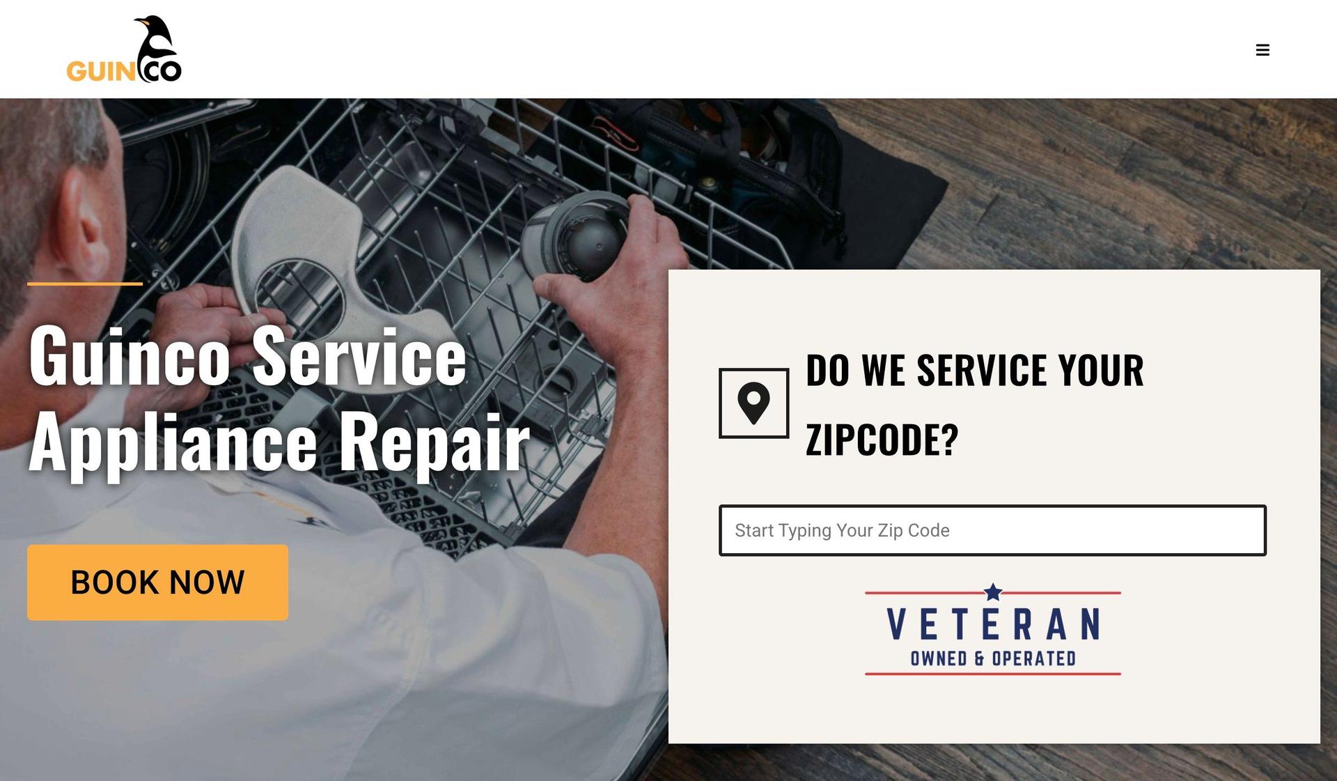 Guinco-appliance repair websites