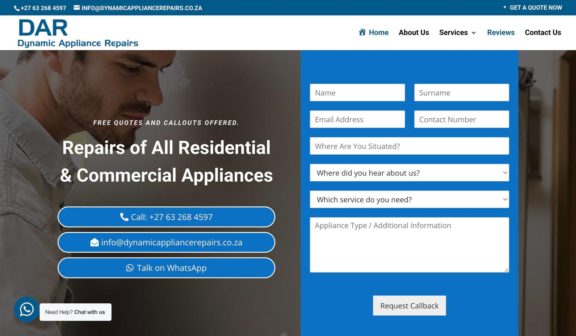 Dynamic Appliance Repairs-appliance repair websites