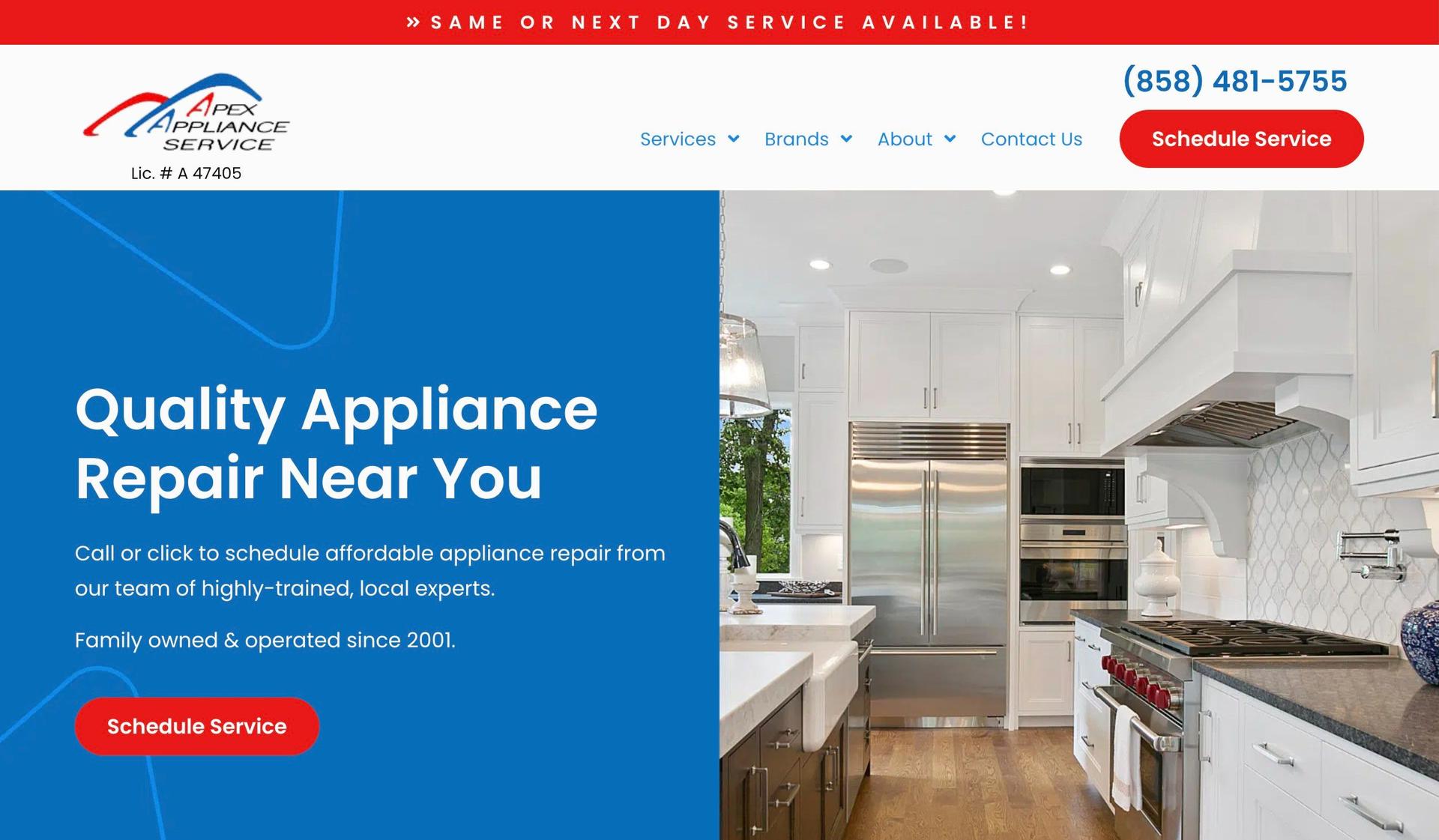 Apex Appliance Service-appliance repair websites