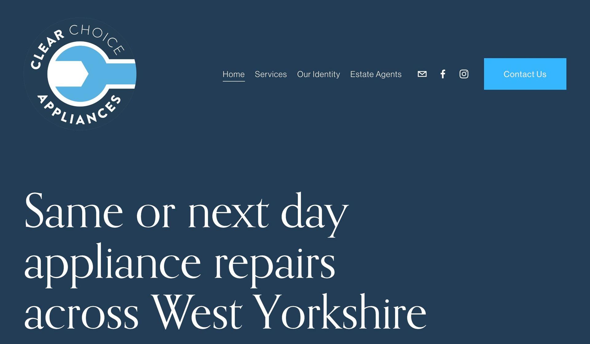 Clear Choice Appliances-appliance repair websites