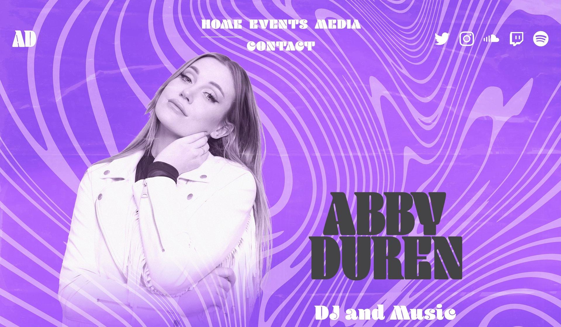 DJ Abby Duren-music producer websites