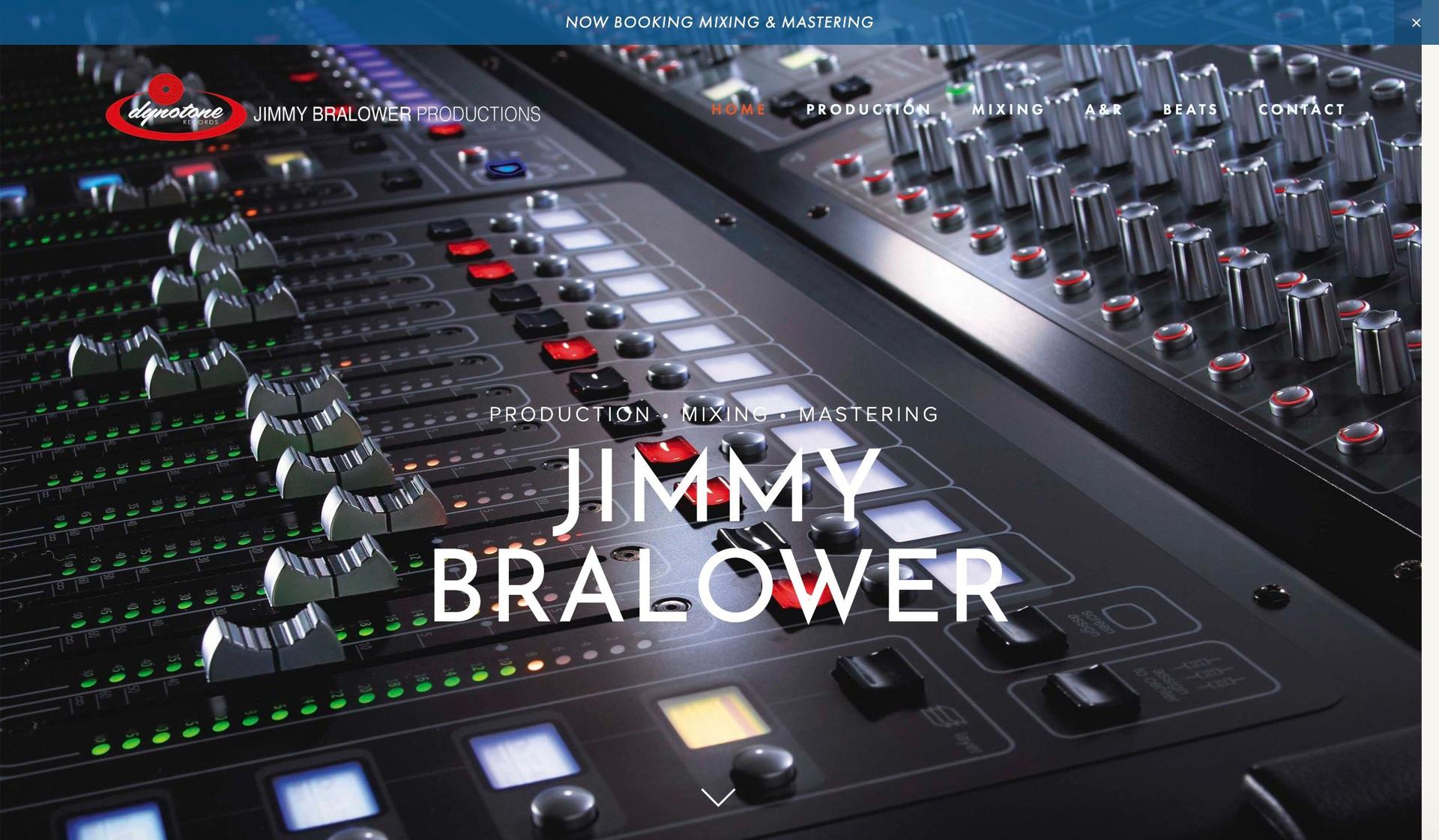 Jimmy Bralower Productions-music producer websites