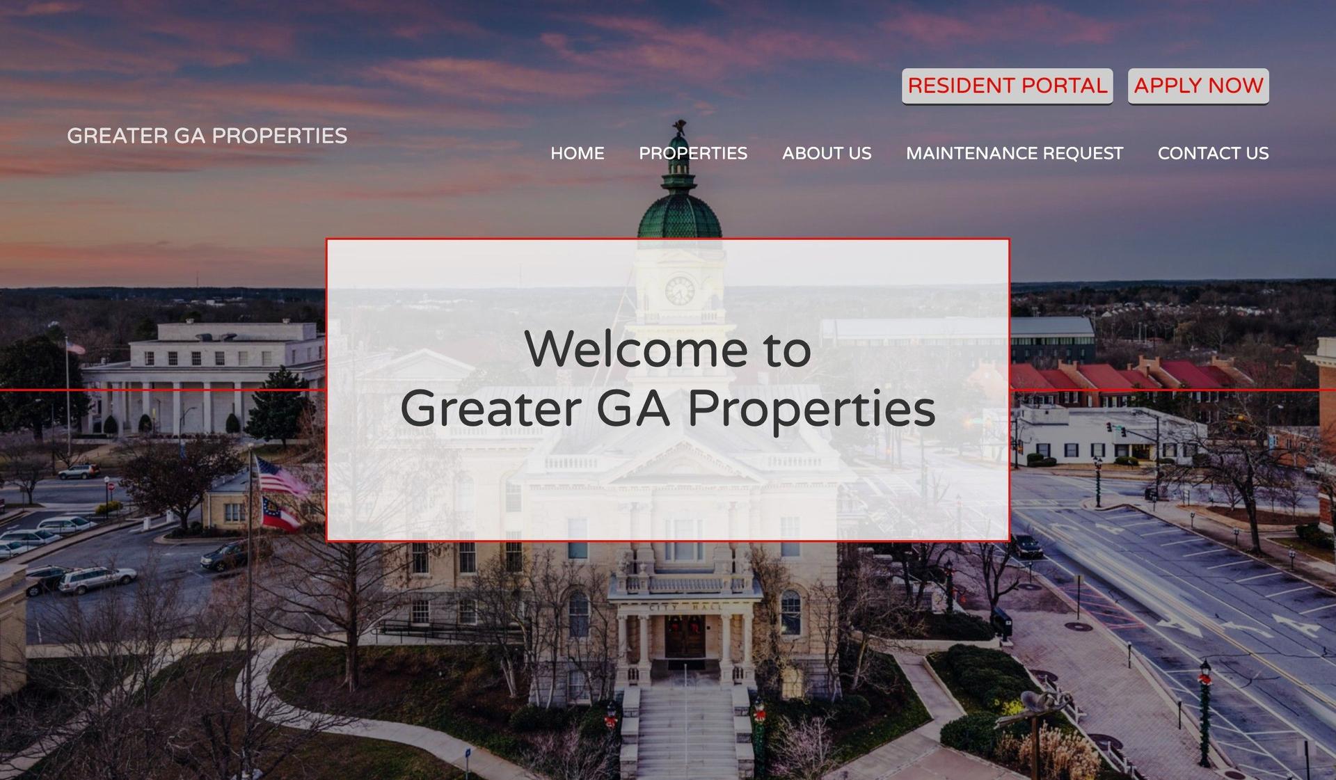 Greater GA Properties-property management websites