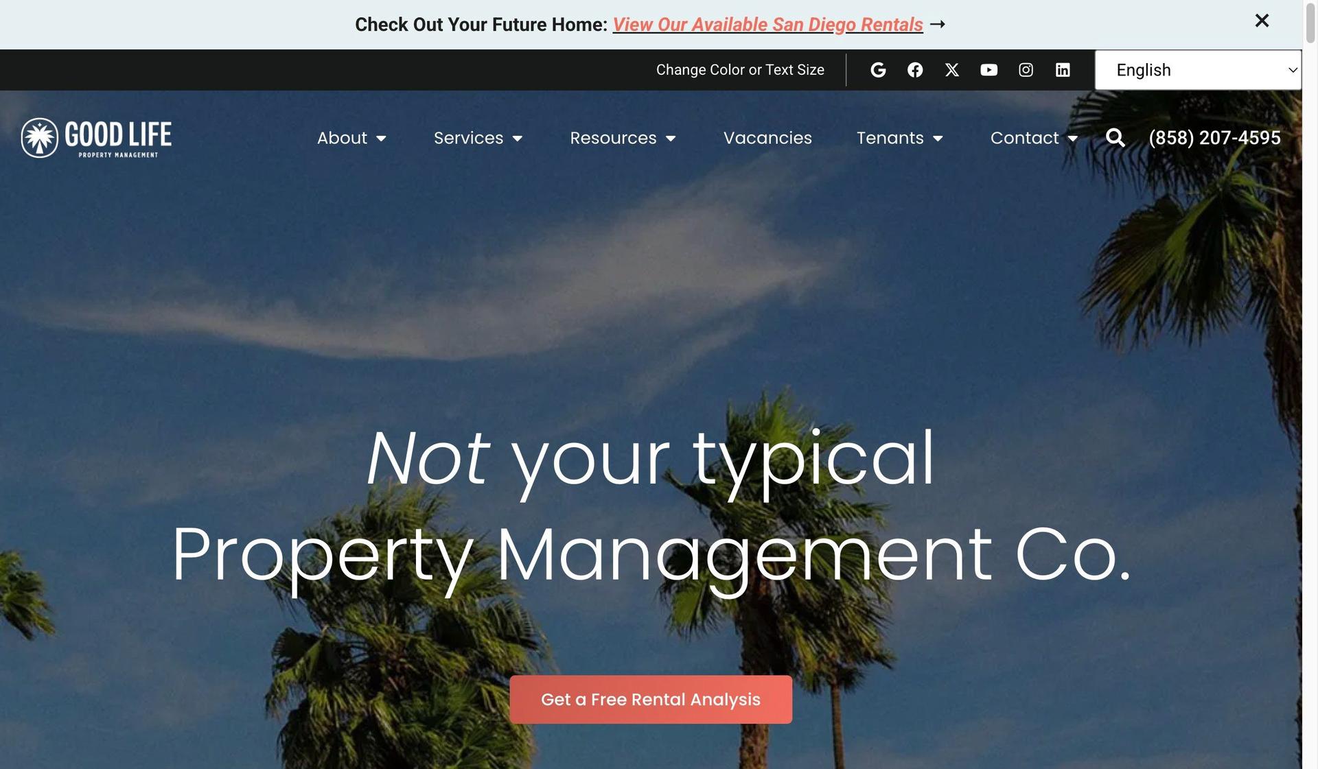 Good Life Management-property management websites