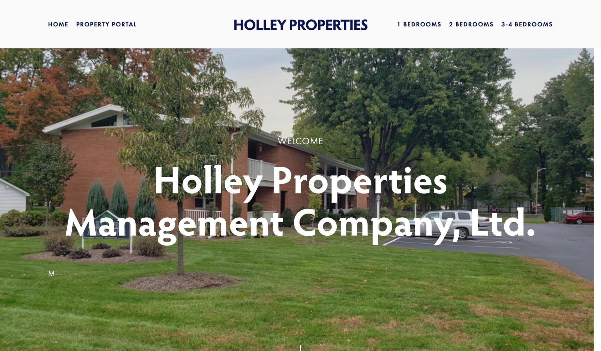 Holley Homes-property management websites