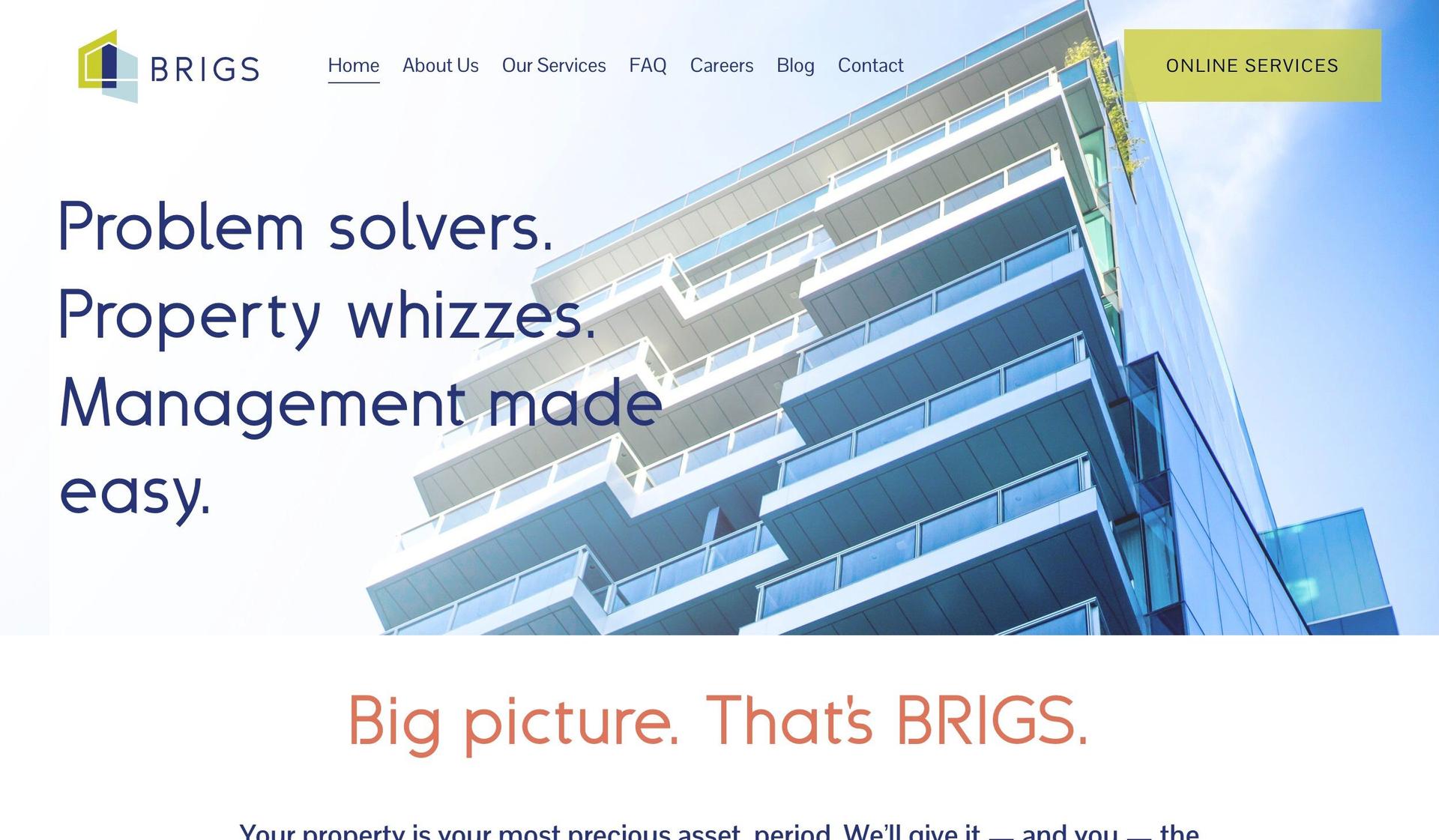 Brigs LLC-property management websites