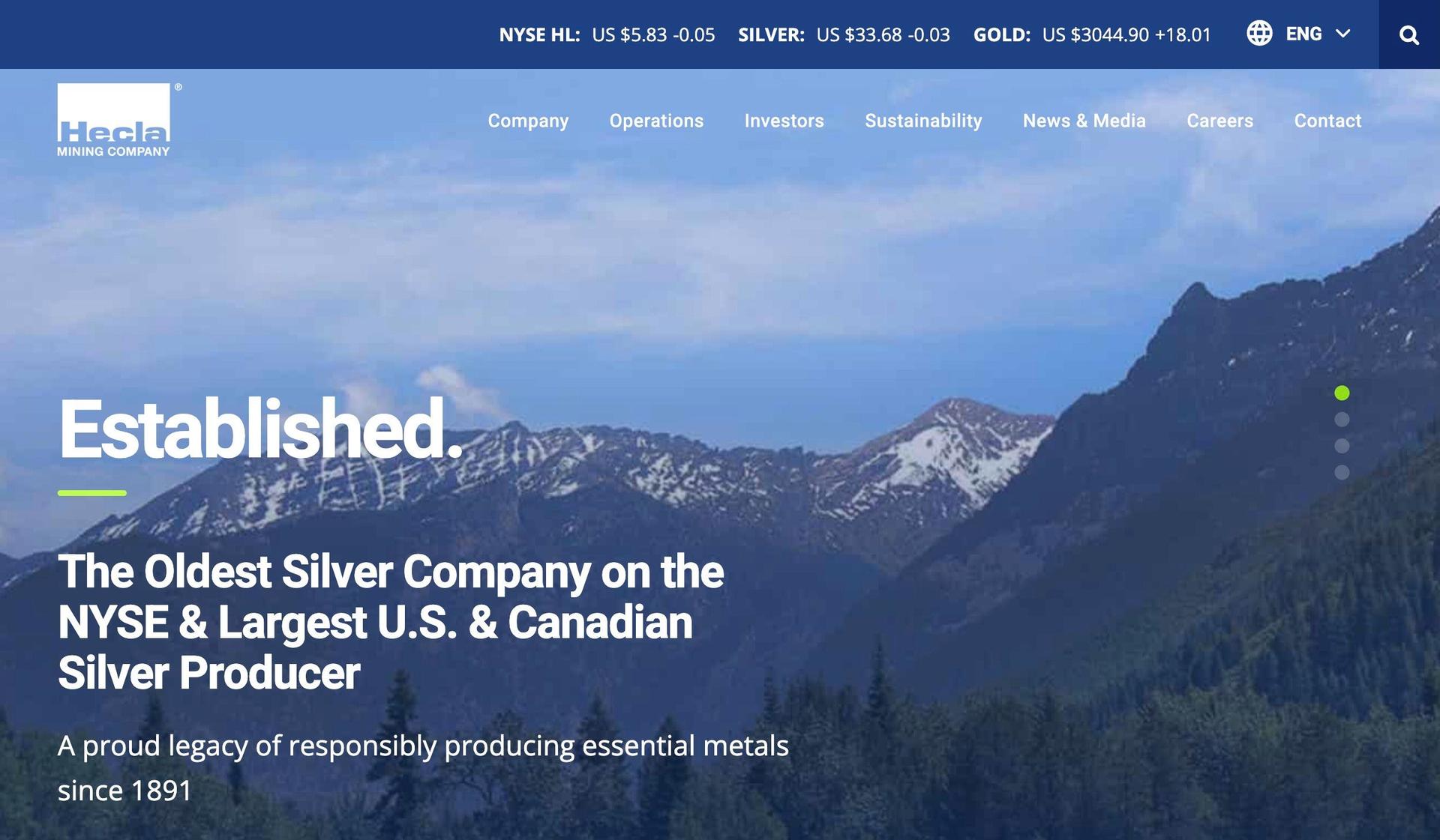 Hecla Mining-+mining website examples+