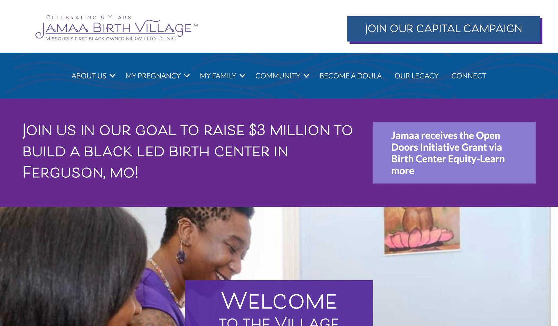 Jamaa Birth Village-doula websites