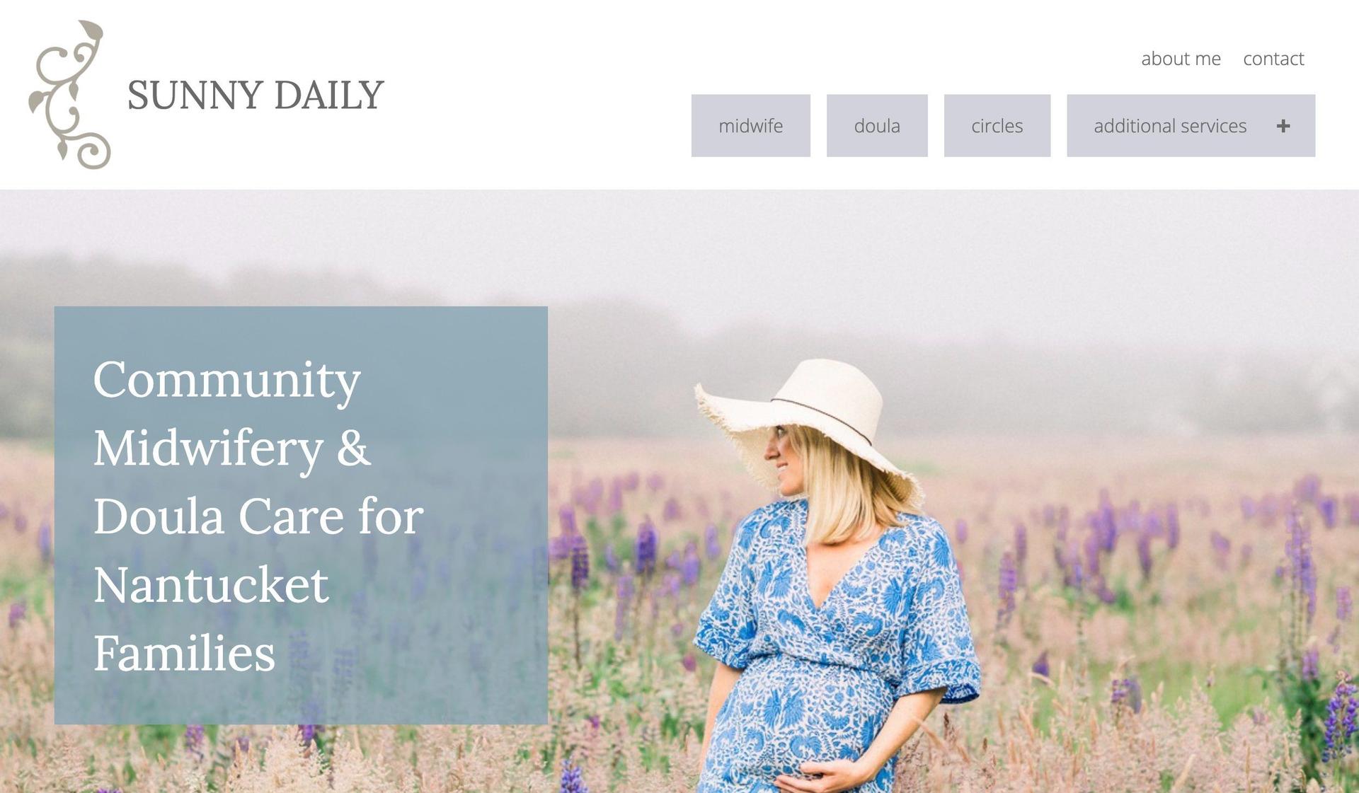 Sunny Day Lyack-doula websites