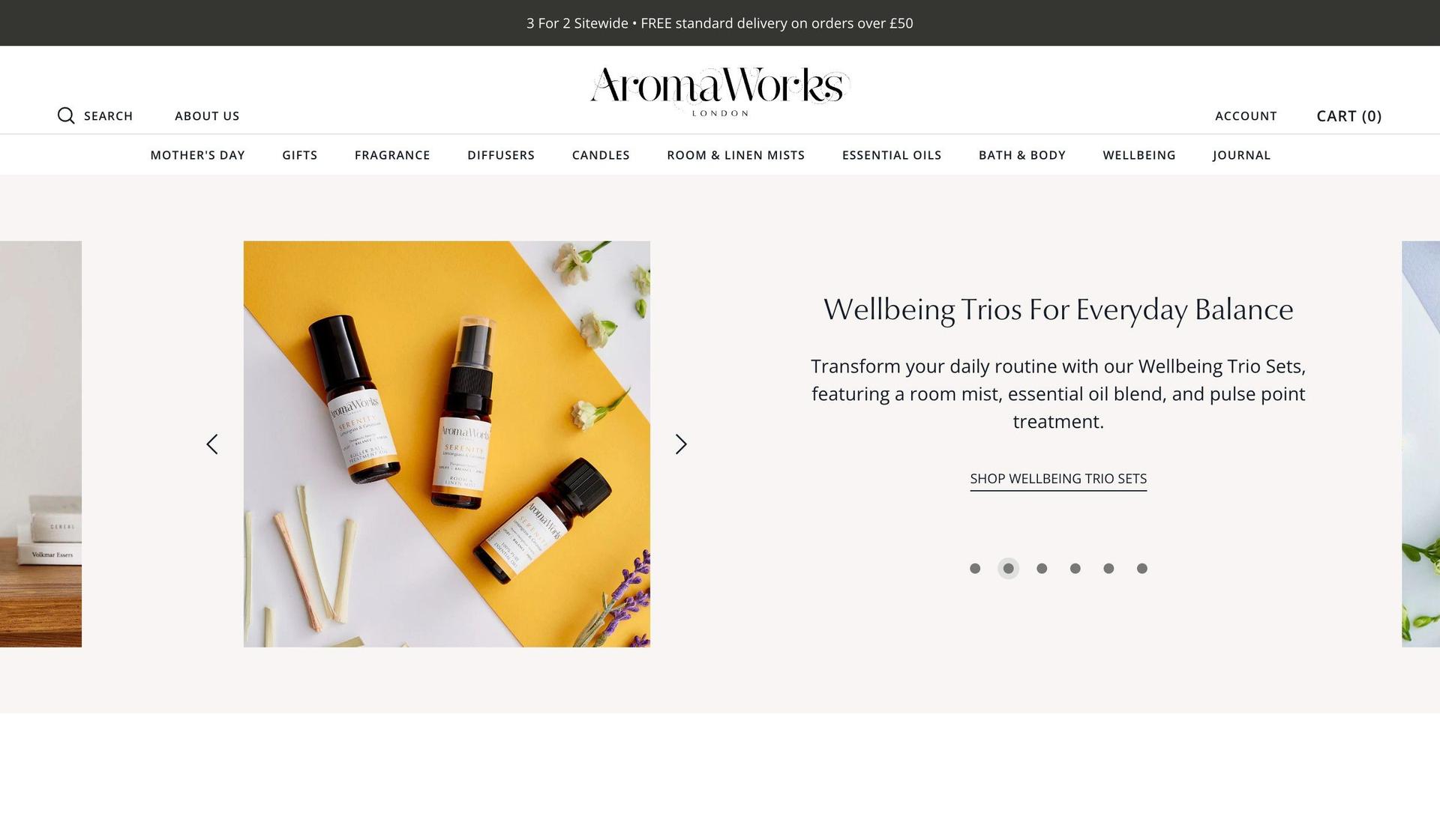 Aroma Works-aromatherapy websites