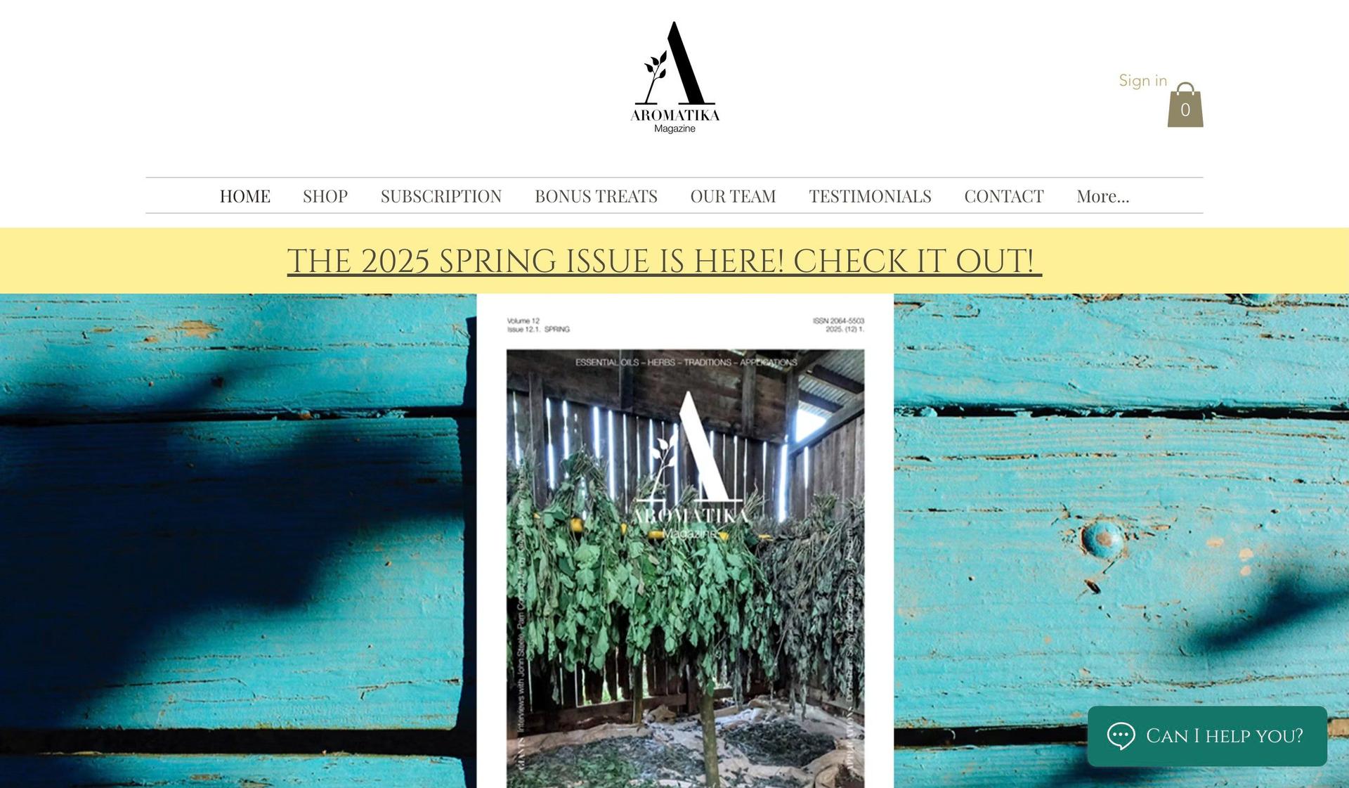 Aromatika Magazine-aromatherapy websites