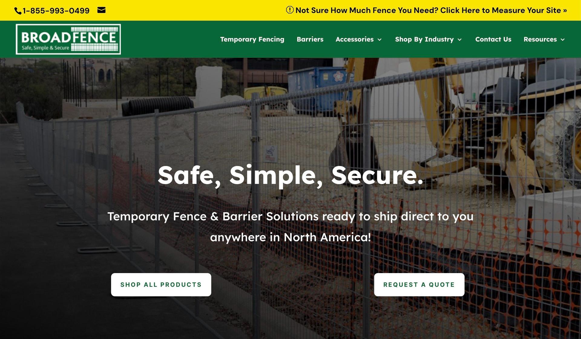 Broadfence-fence company websites