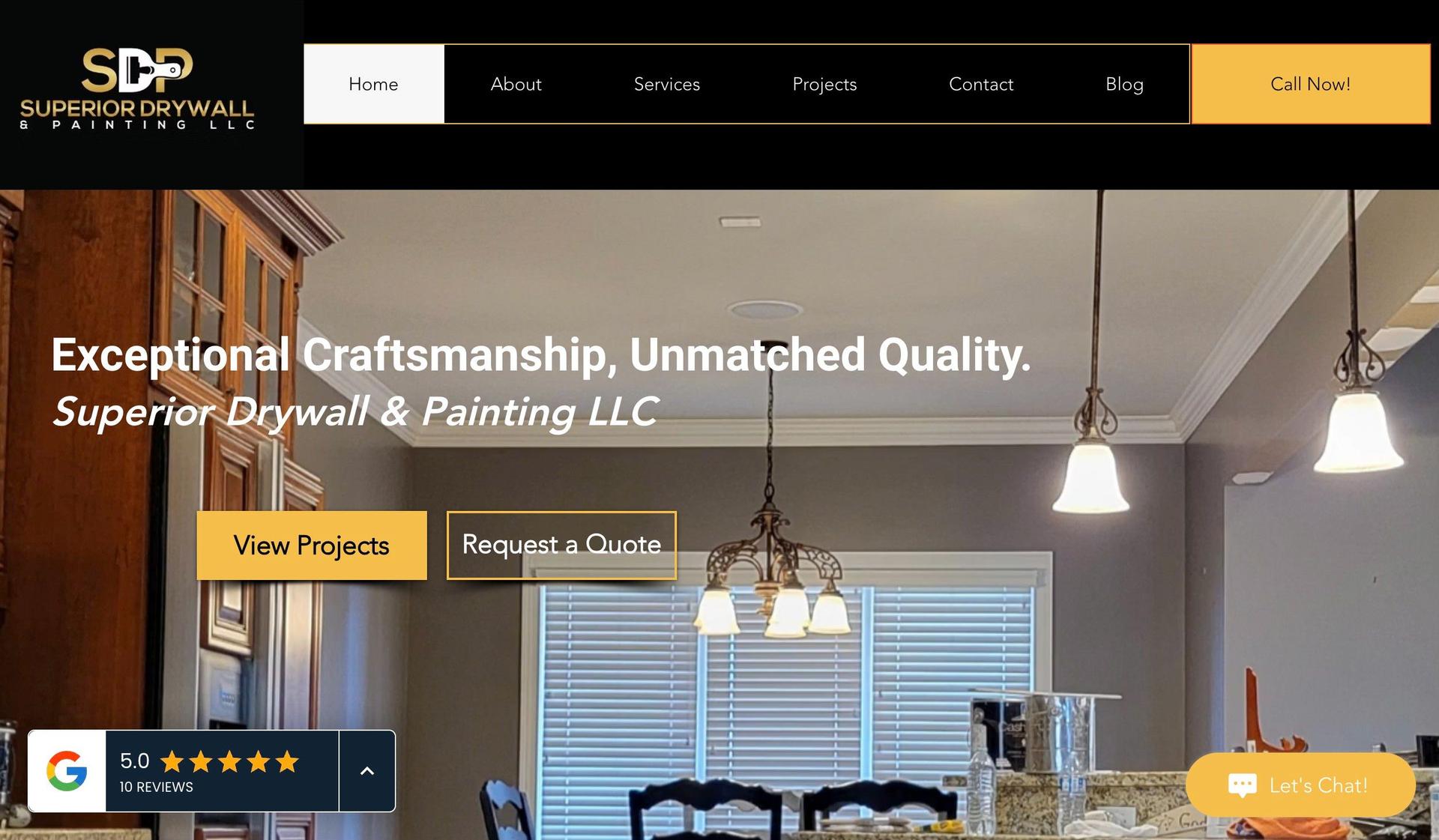 Superior Drywall & Painting-drywall company websites