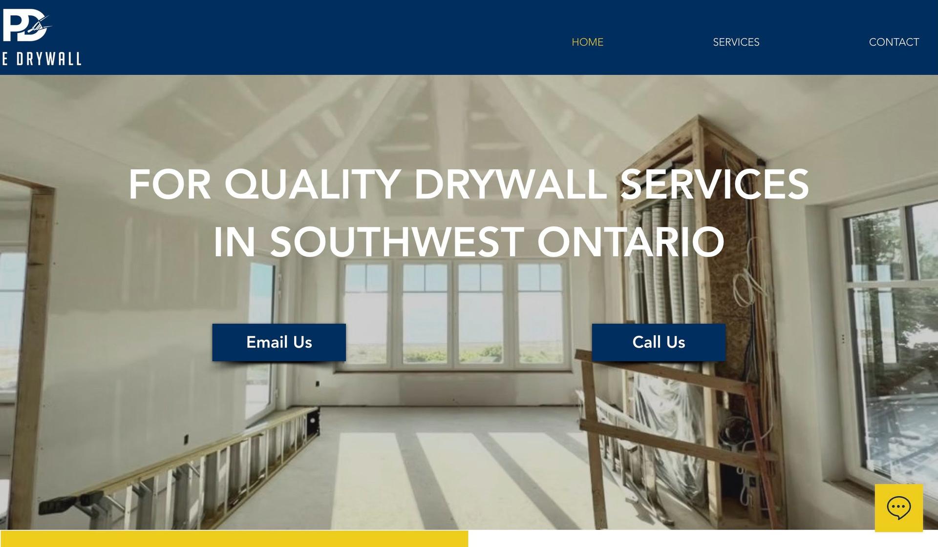 Prime Drywall Solutions-drywall company websites