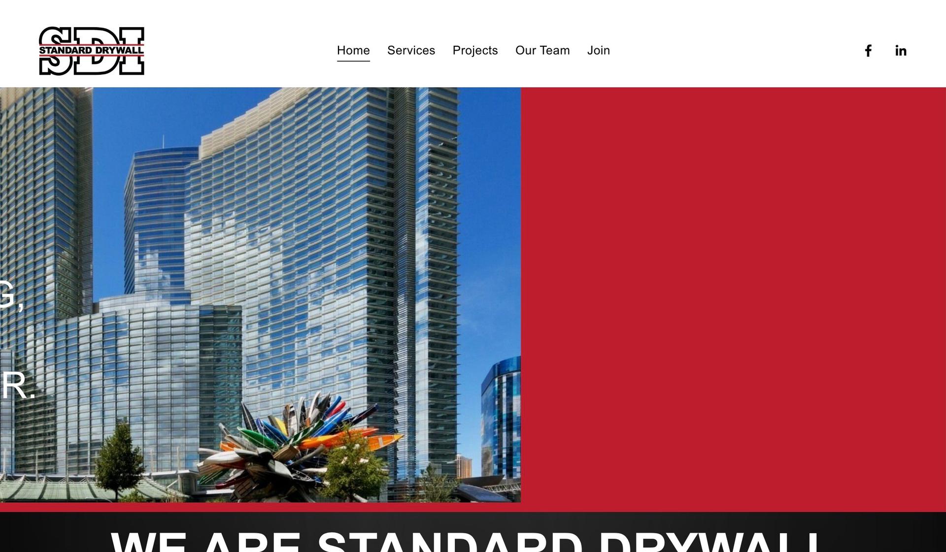 Standard Drywall-drywall company websites
