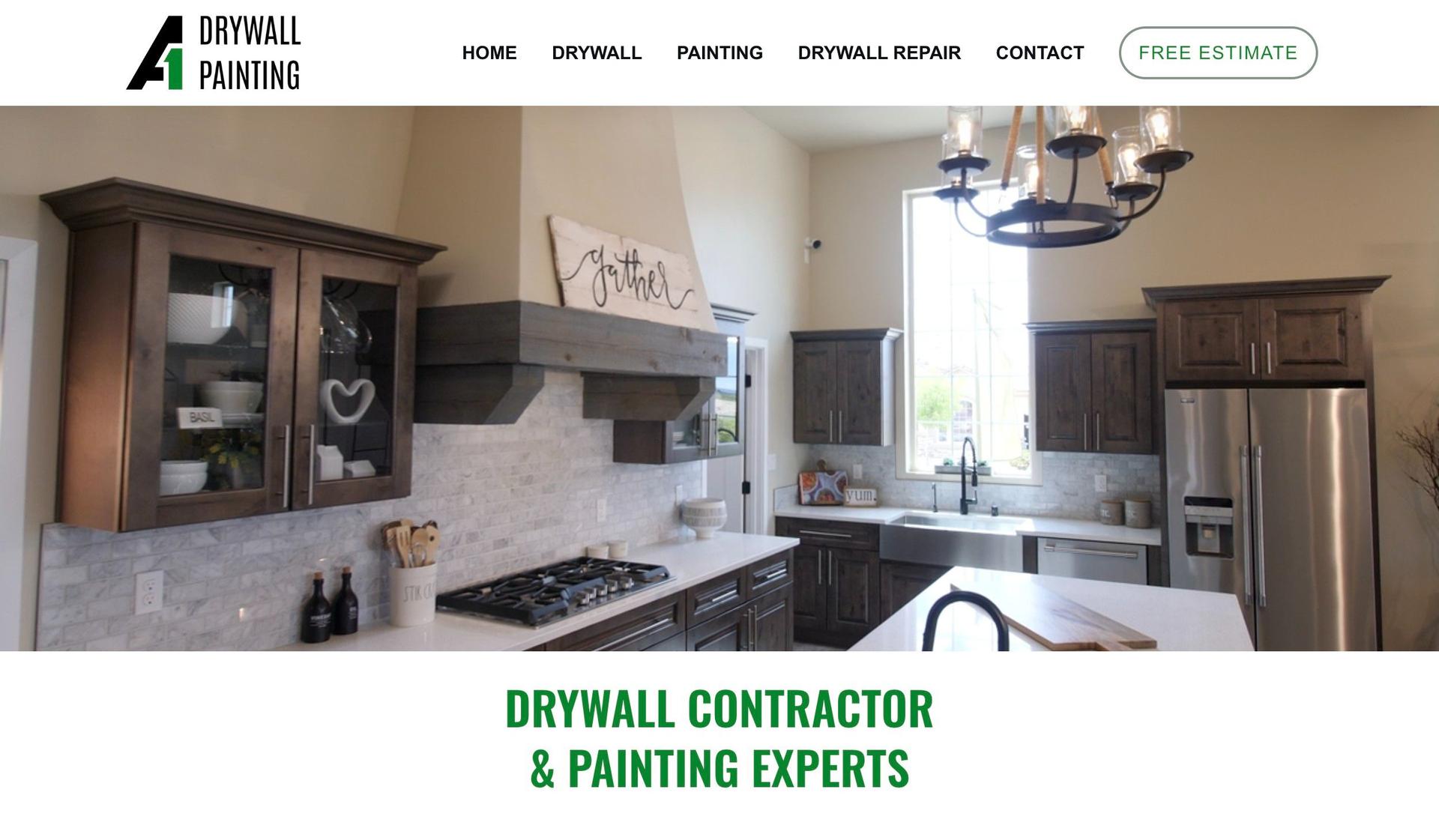 A1 Drywall & Paint-drywall company websites