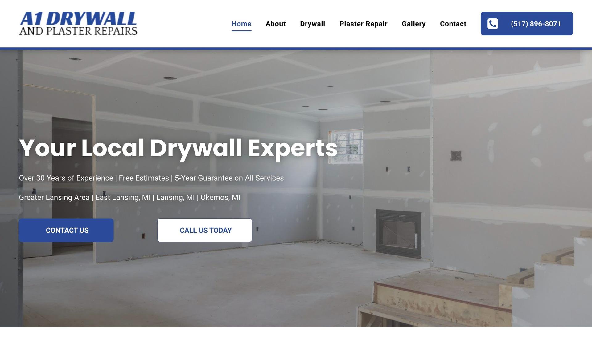 A1 Drywall and Plaster Repairs-drywall company websites