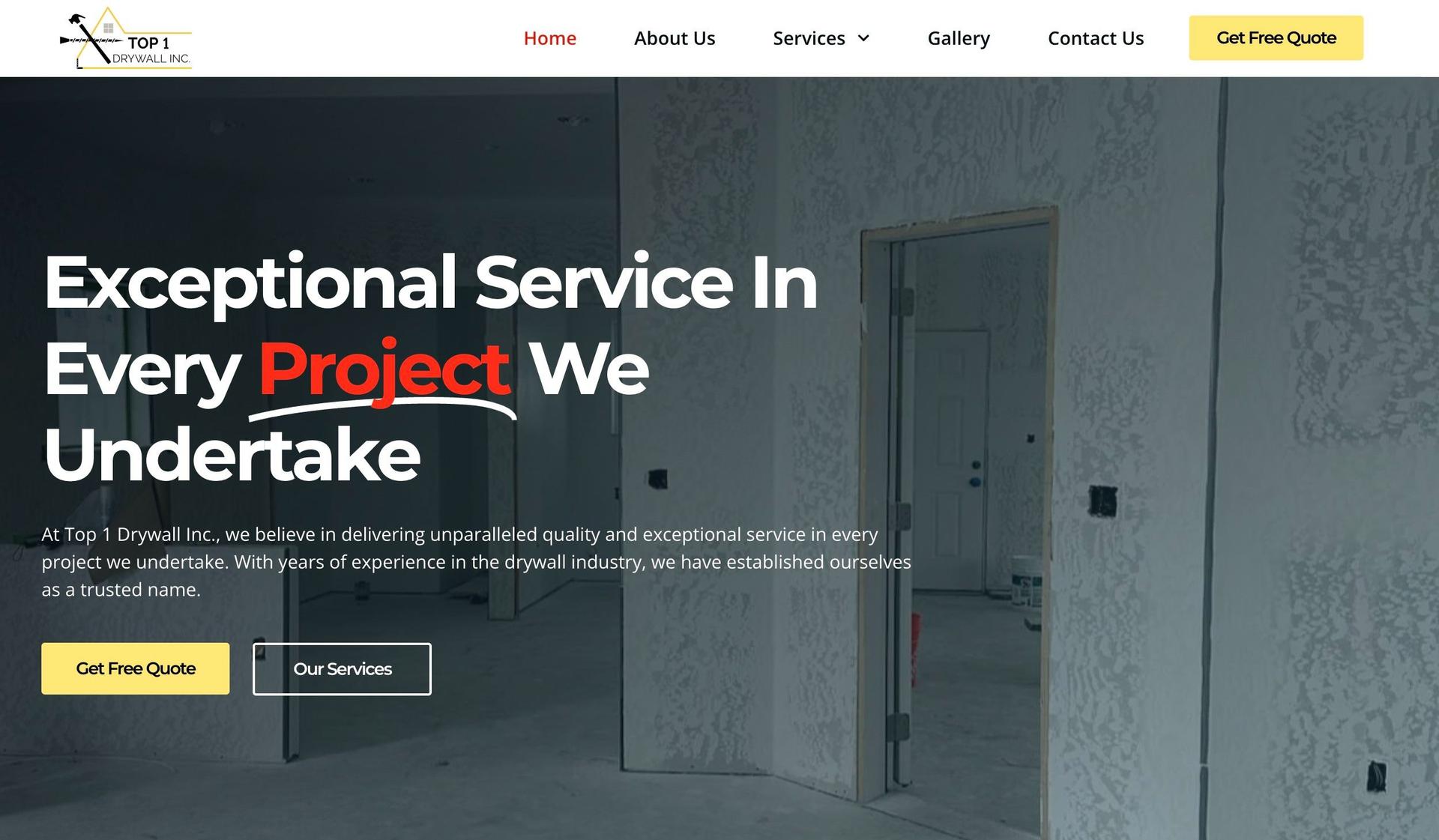 Top 1 Drywall-drywall company websites